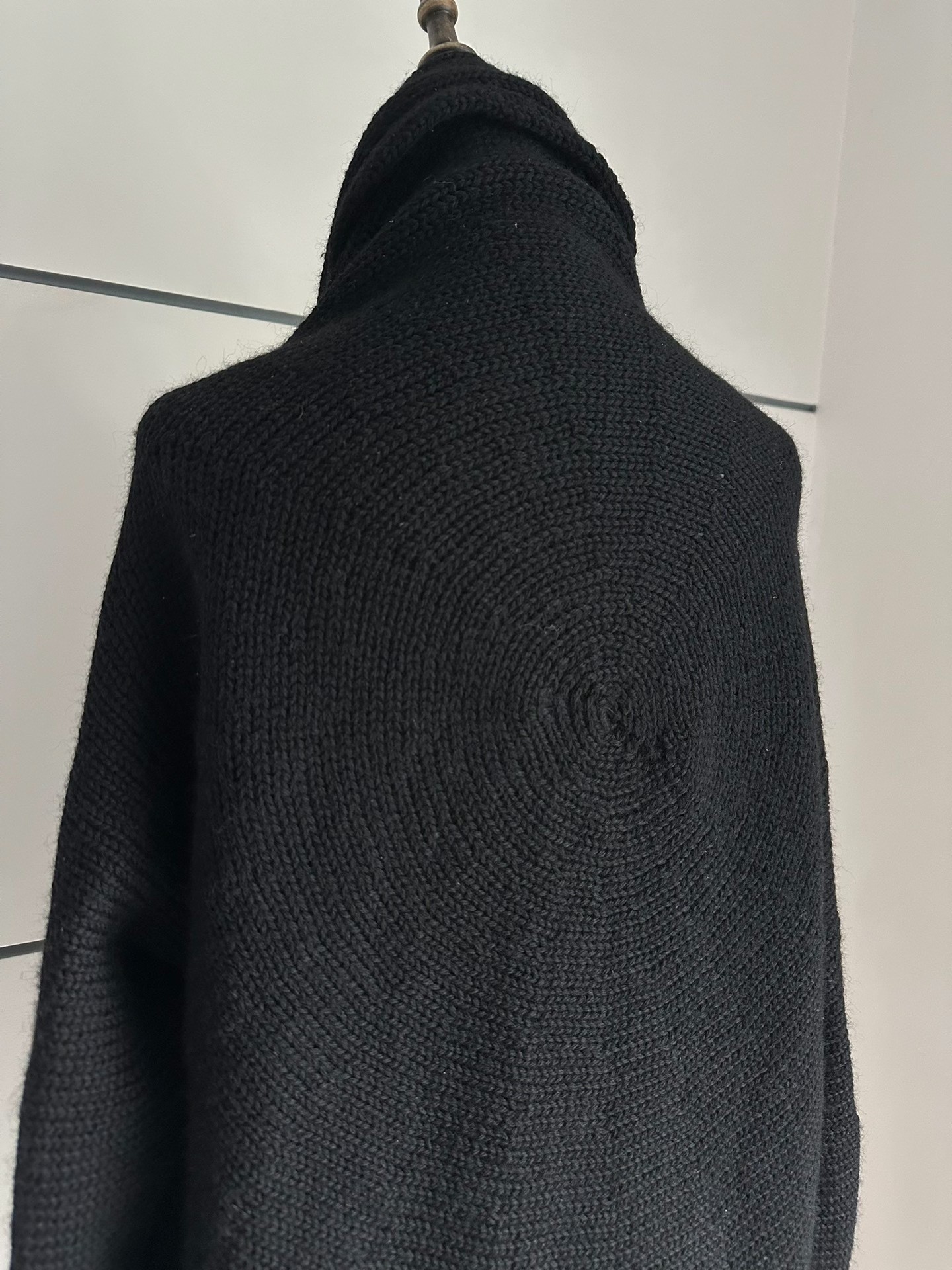 Y's Yohji Yamamoto Karesansui Cardigan — label
