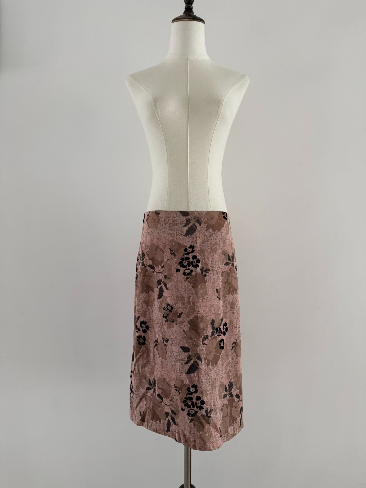 Dries Van Noten Floral Midi Skirt
