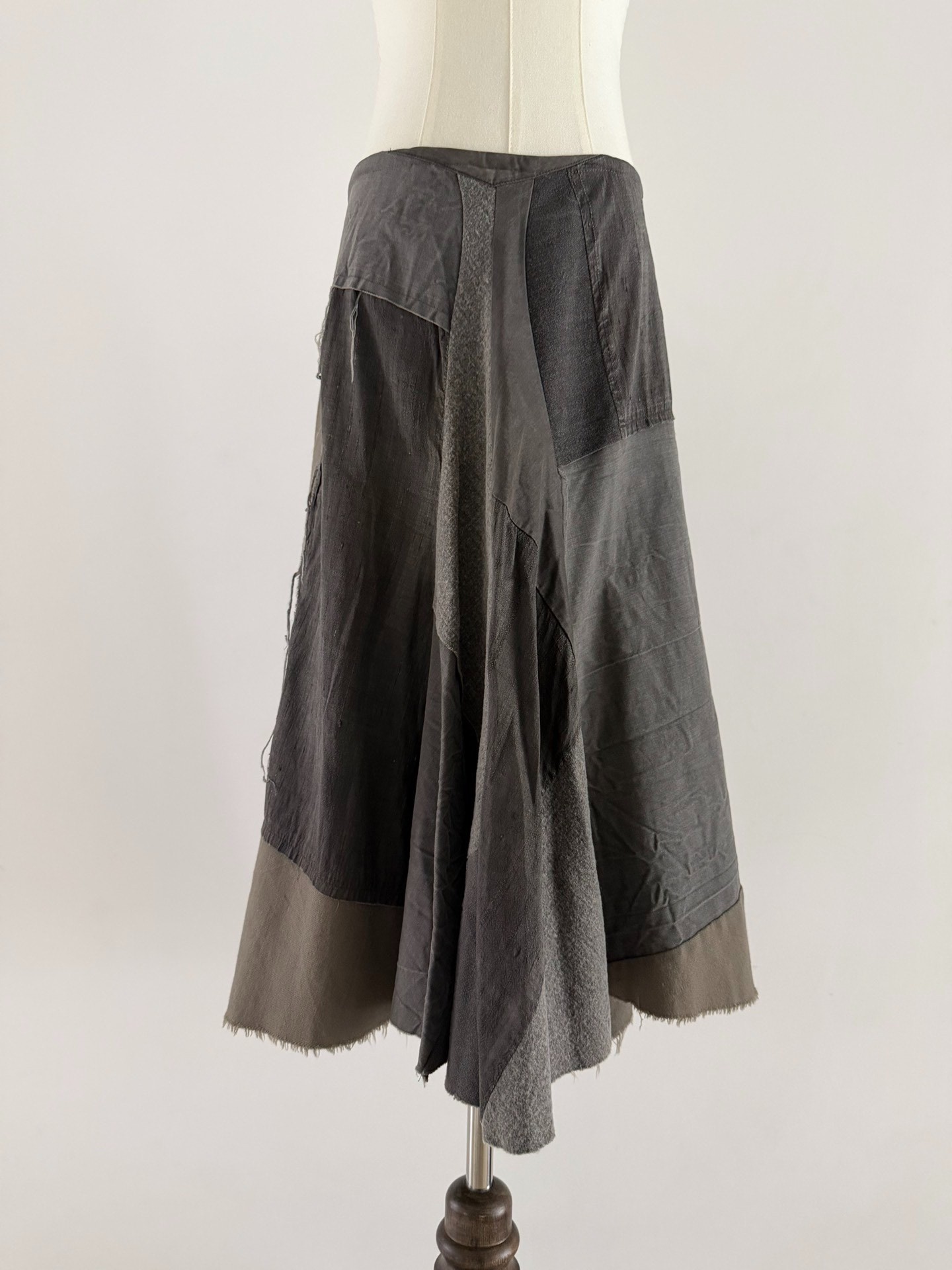 Junya Watanabe 02AW Patchwork Skirt — front