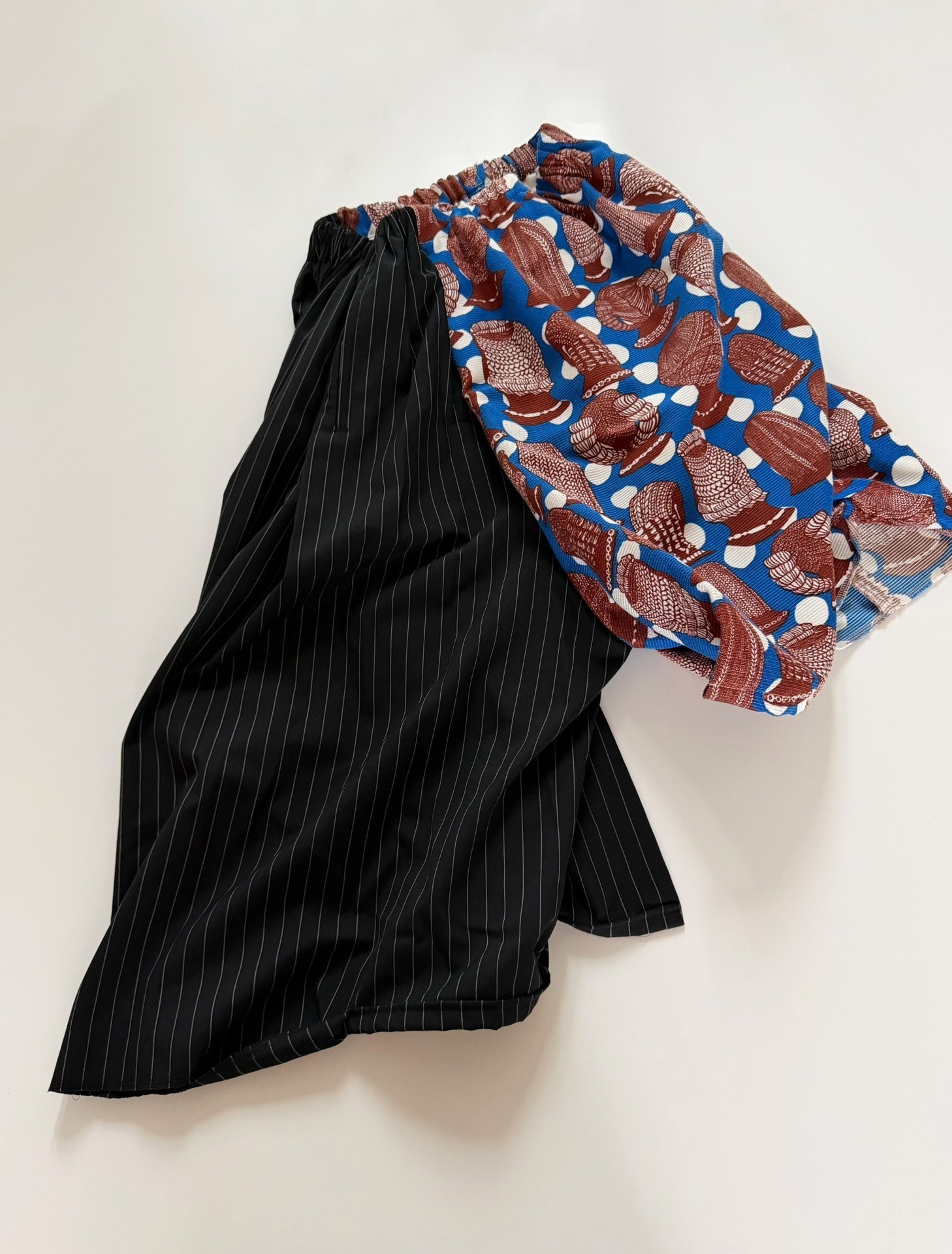 Comme des Garçons Asymmetric Skirt-Pant — detail