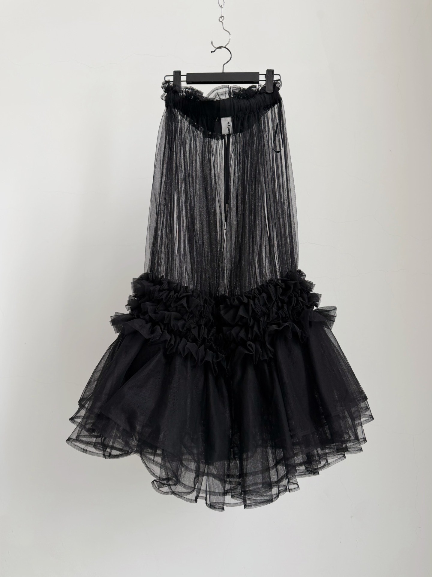 Comme des Garcons Multi-layer Tulle Skirt — detail