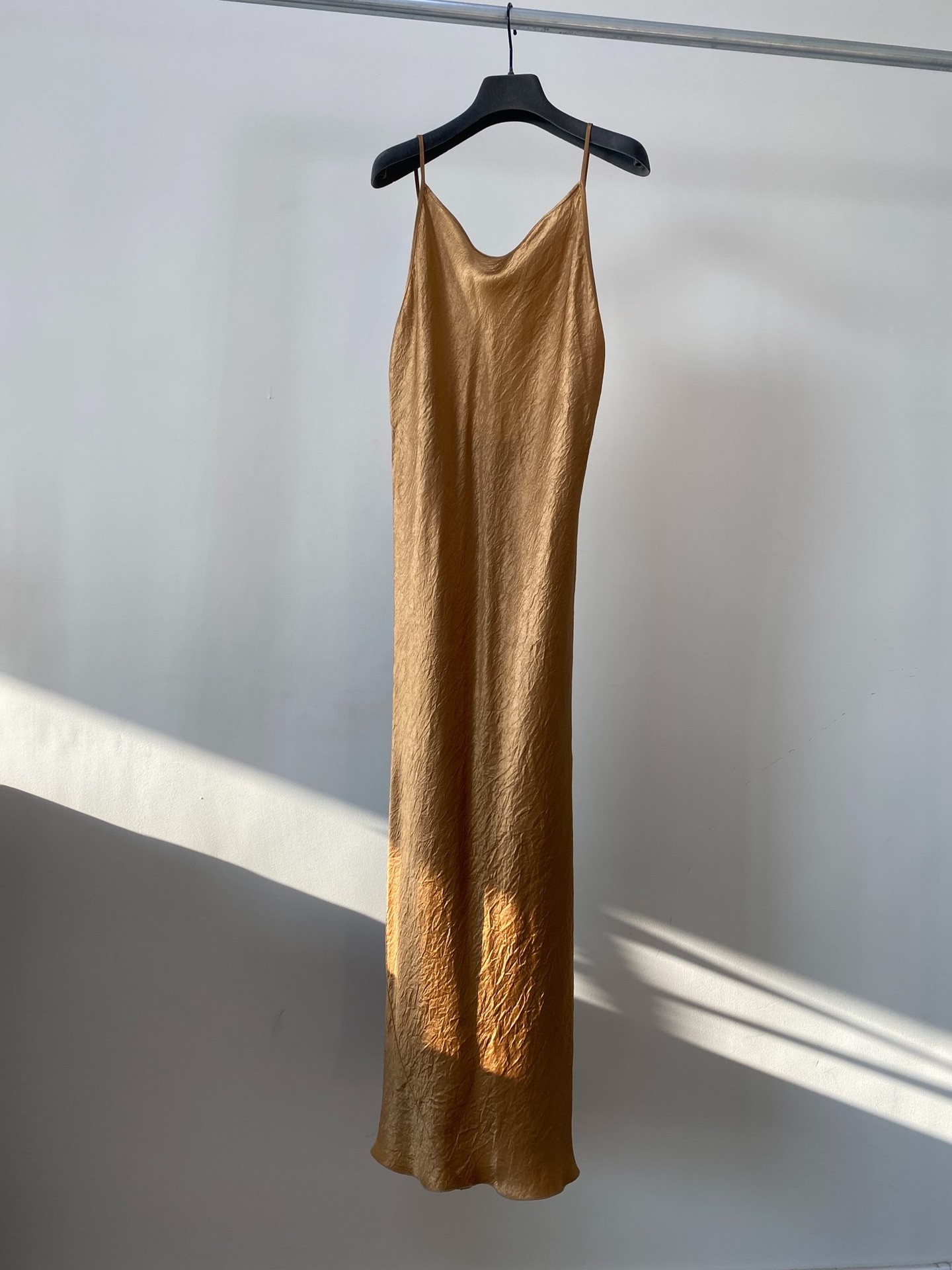 Ann Demeulemeester Gold Slip Dress