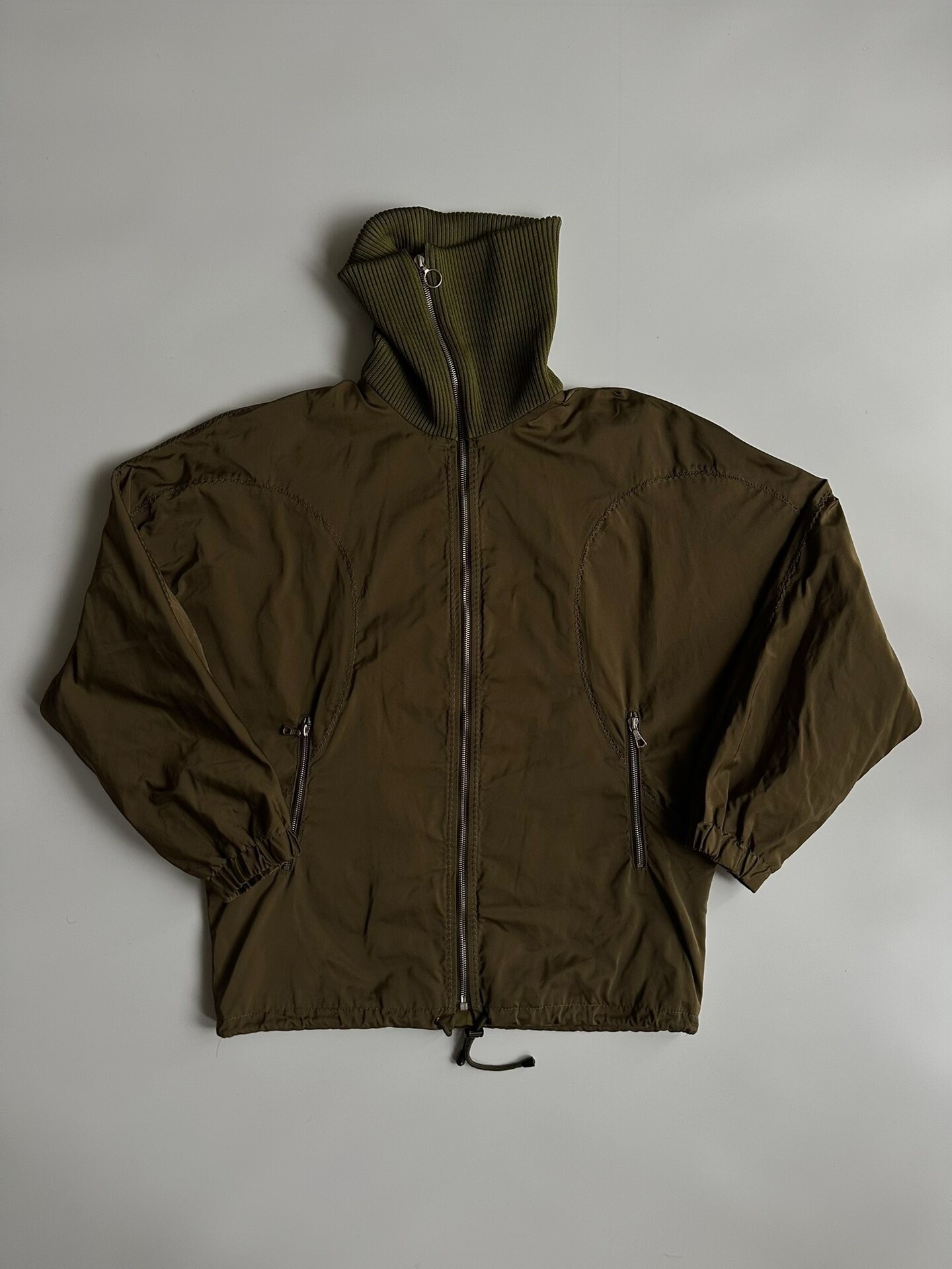 Dries Van Noten High-Neck Zip Jacket — front