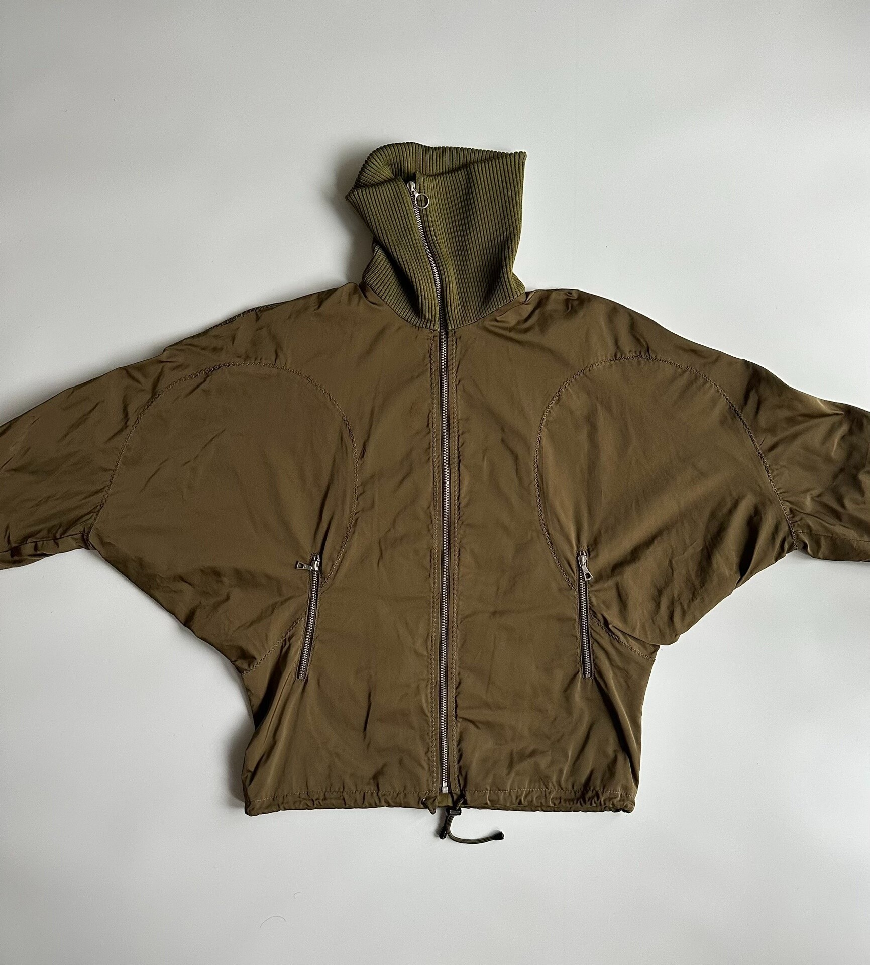 Dries Van Noten High-Neck Zip Jacket — back