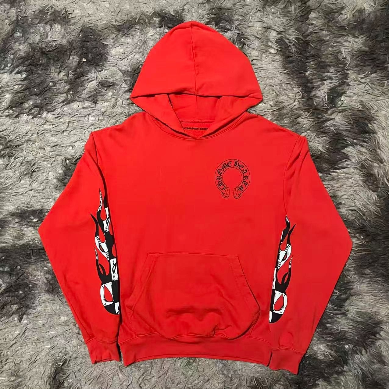 Chrome Hearts Red Matty Boy Hoodie