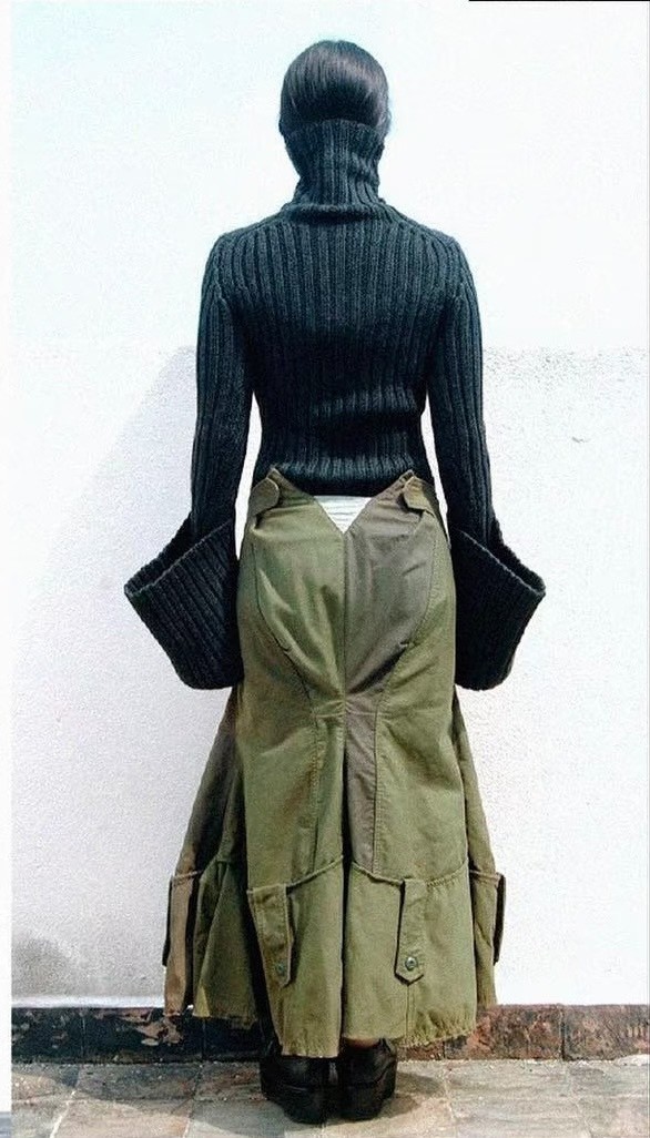 Junya Watanabe Military Deconstructed Skirt