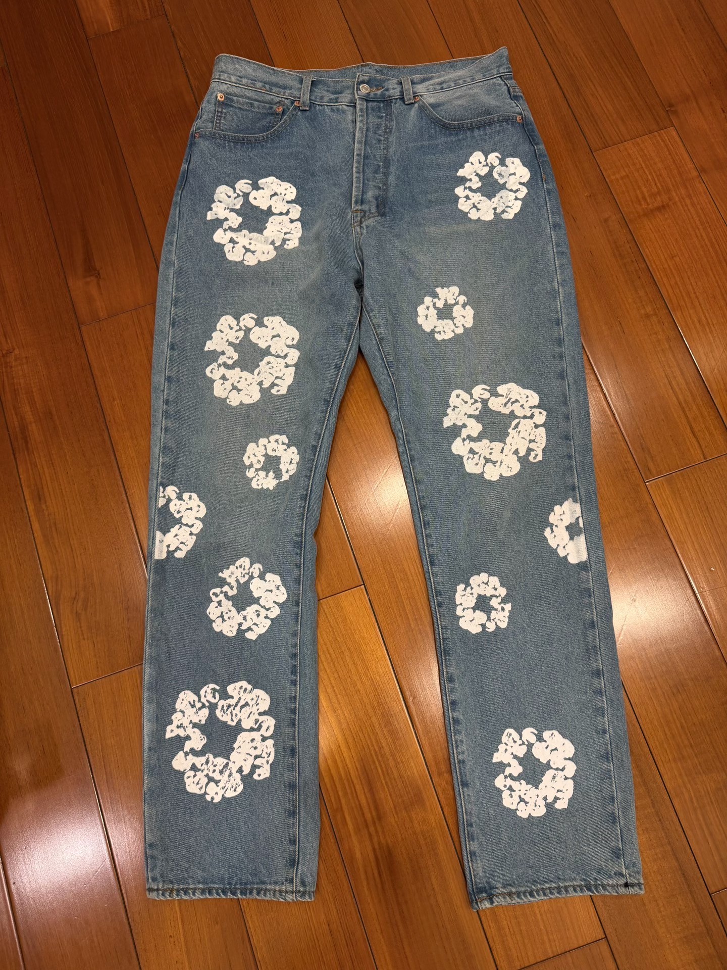Levi's 5001 Printed Denim Jeans