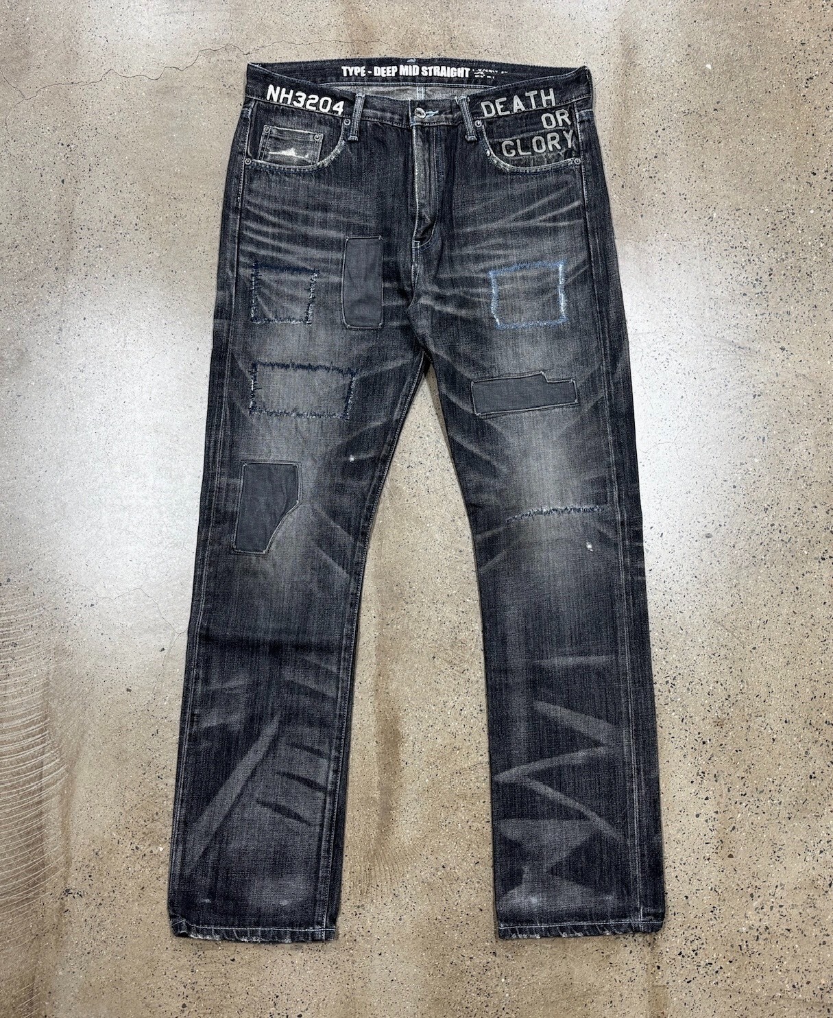 Neighborhood Glory Savage Dp-Mid Jeans L