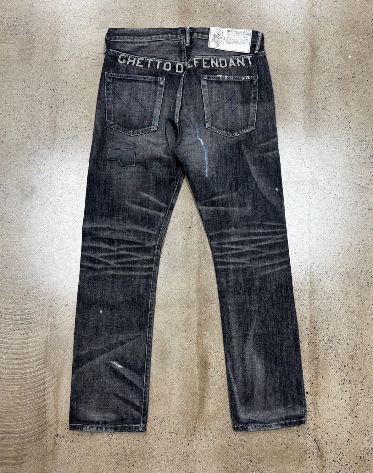 Neighborhood Glory Savage Dp-Mid Jeans L — front