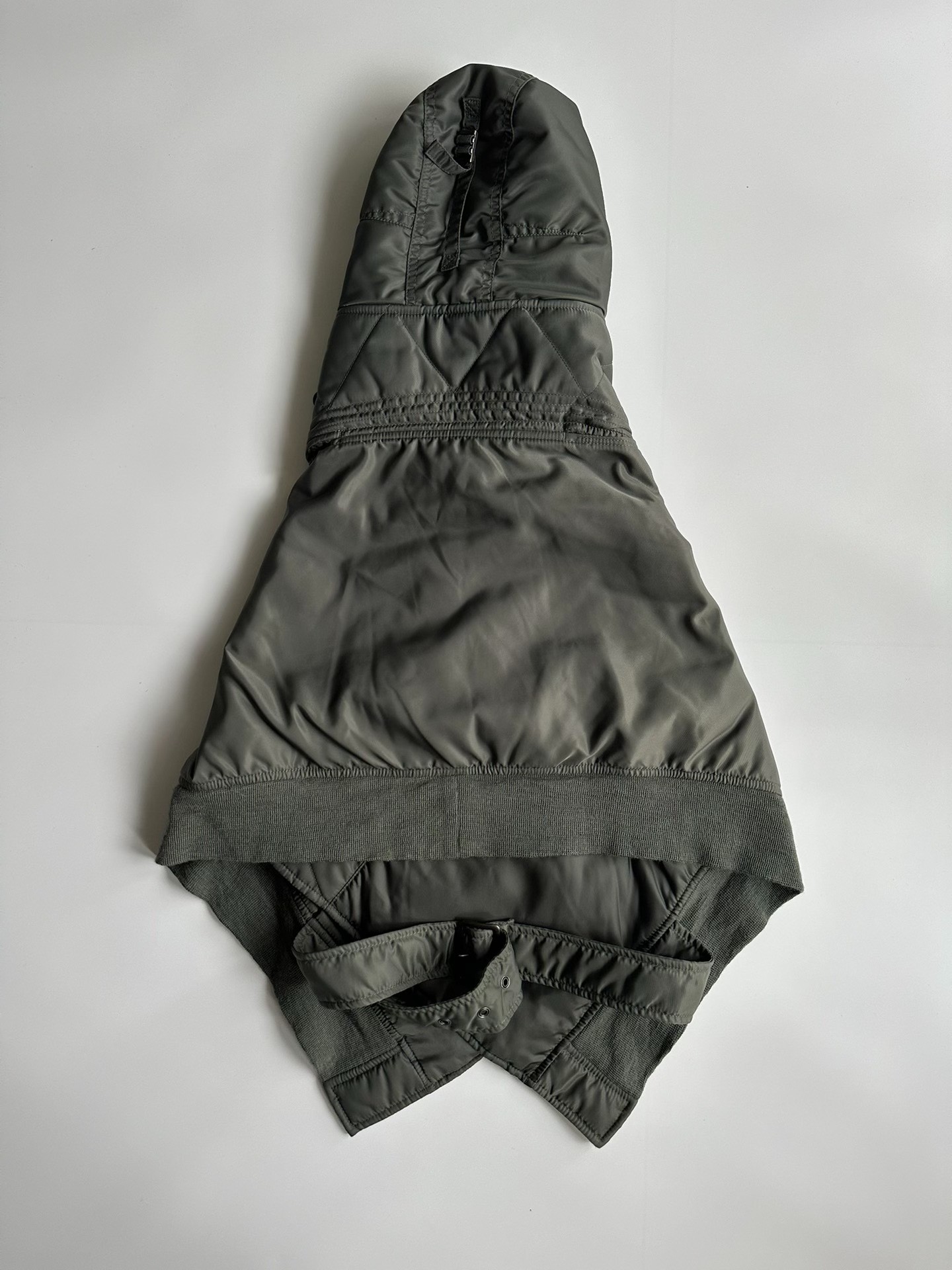 Junya Watanabe CDG MA1 Cloak Jacket — detail