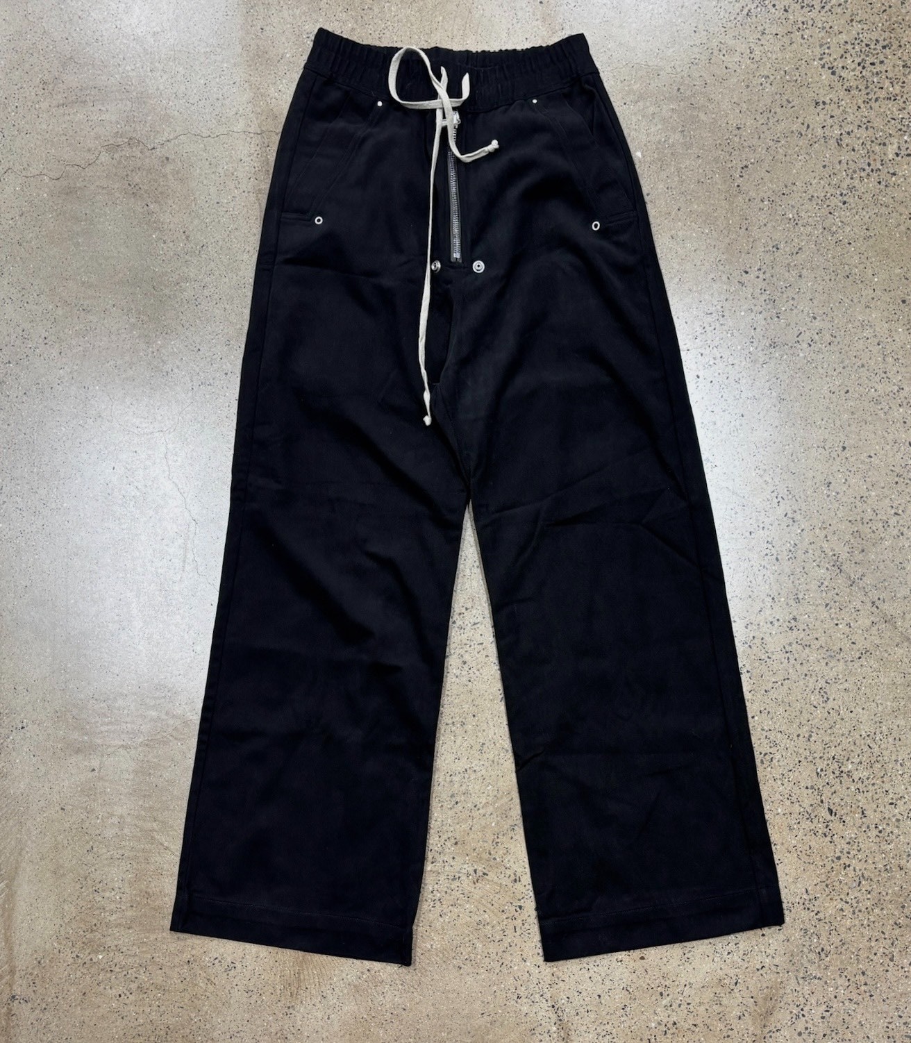 Rick Owens Geth Bela Wide Leg Trousers