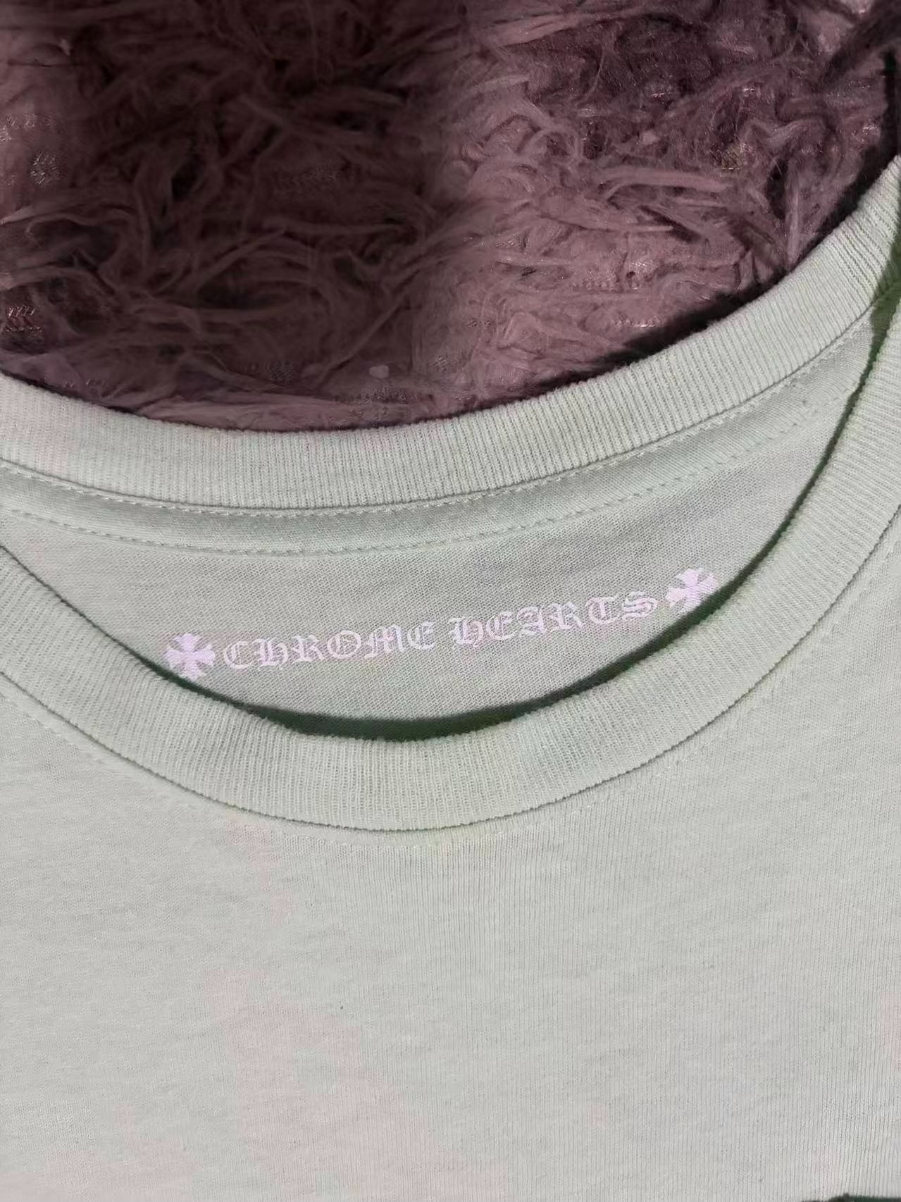 Chrome Hearts Mint Green Matty Boy Tee — detail