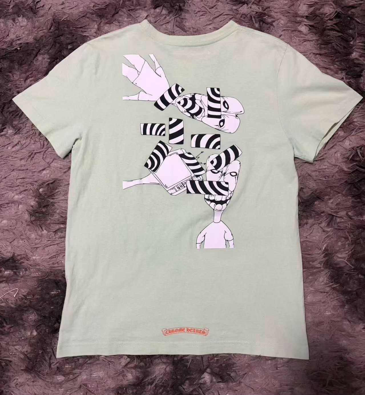 Chrome Hearts Mint Green Matty Boy Tee — front