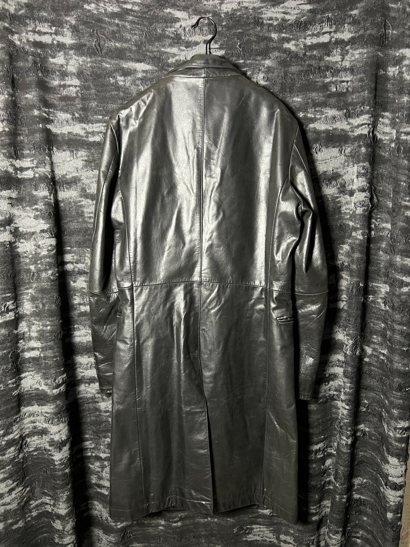 Tornado Mart 99FW Dragon Leather Coat — back