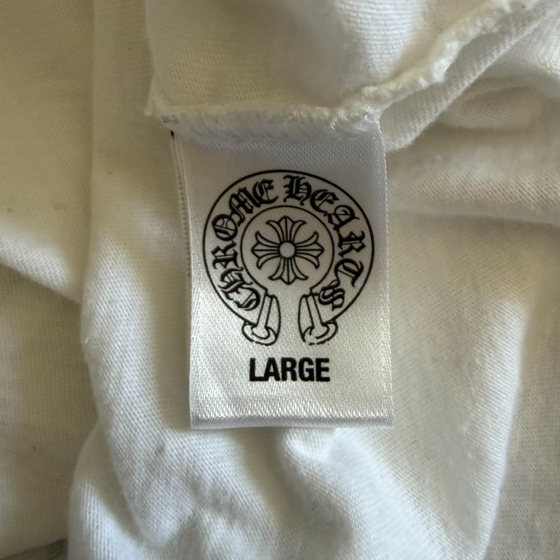 Chrome Hearts Cross Logo Pocket Tee — back