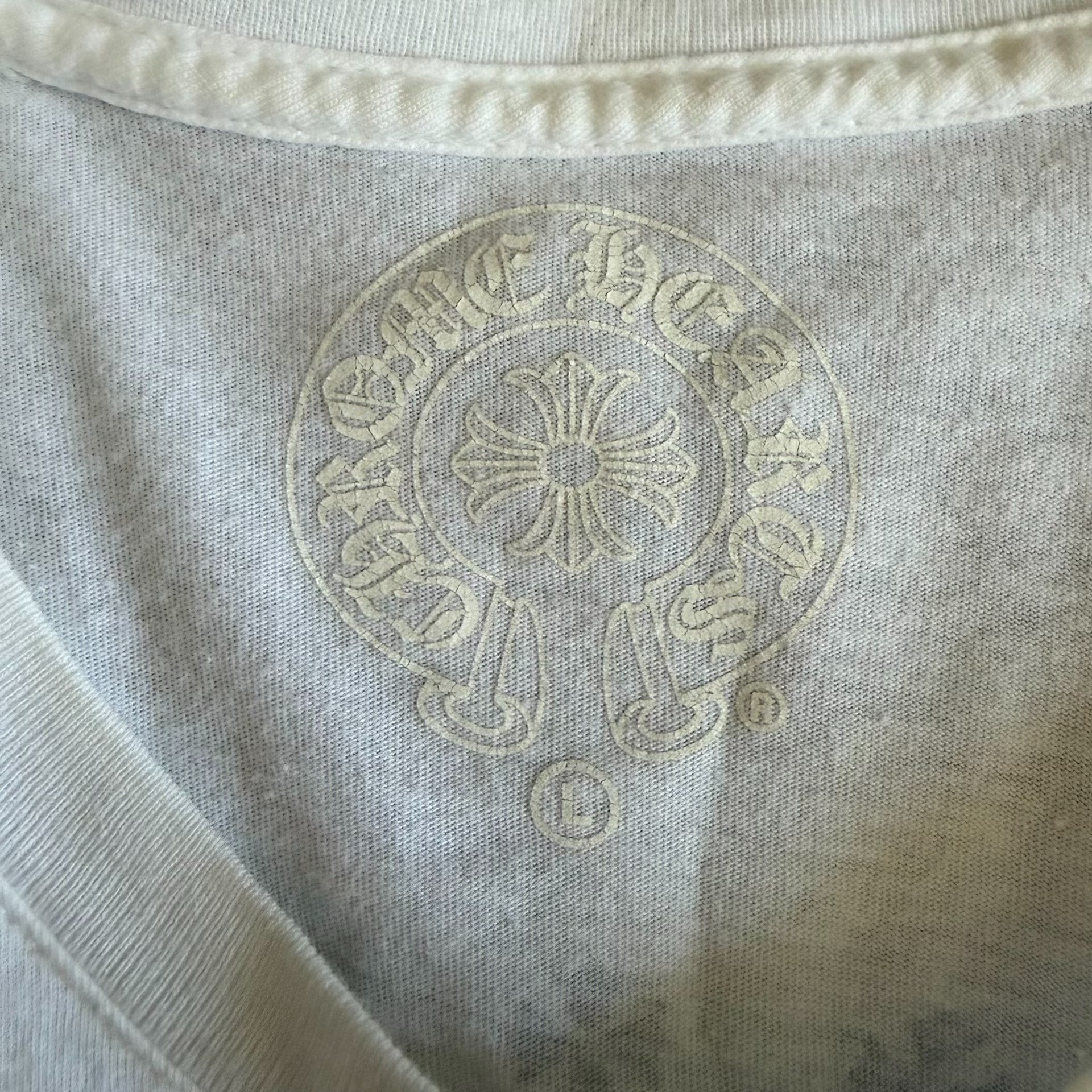 Chrome Hearts Cross Logo Pocket Tee — detail