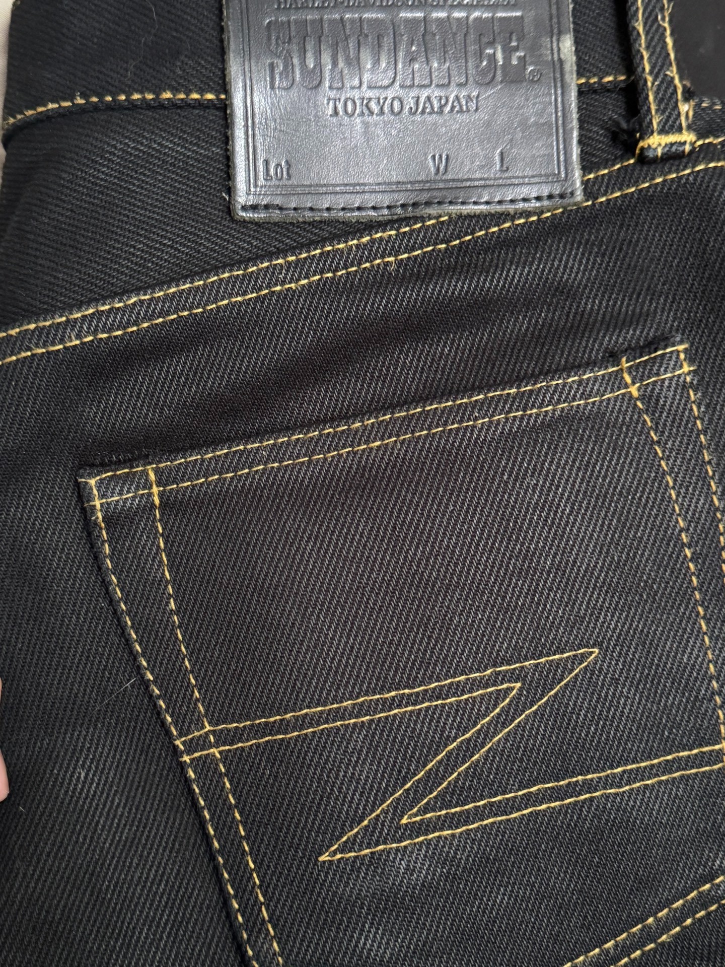 Iron Heart Collaboration 23oz Jeans — detail