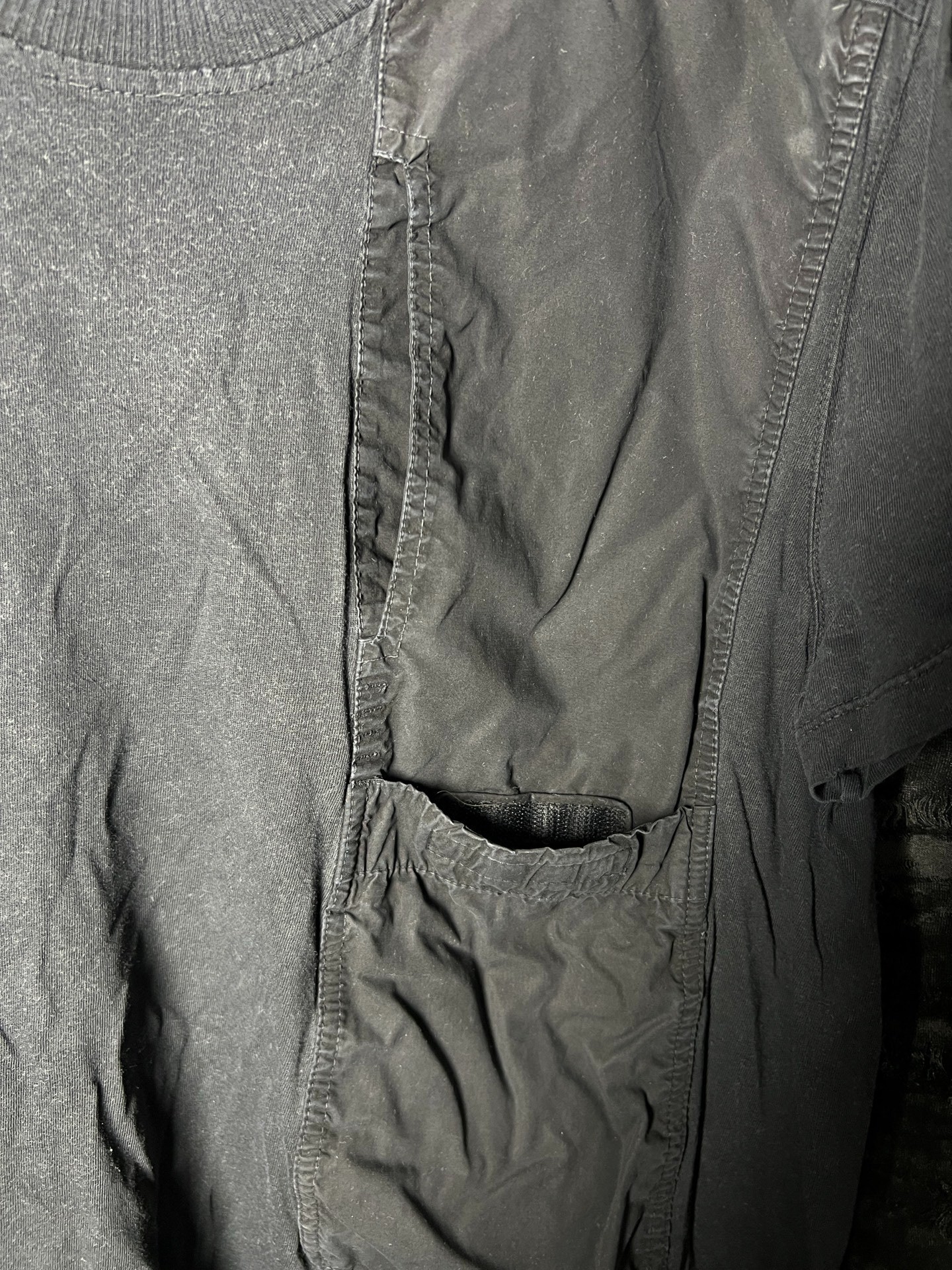 Rick Owens 16SS Side Pocket T-Shirt — back
