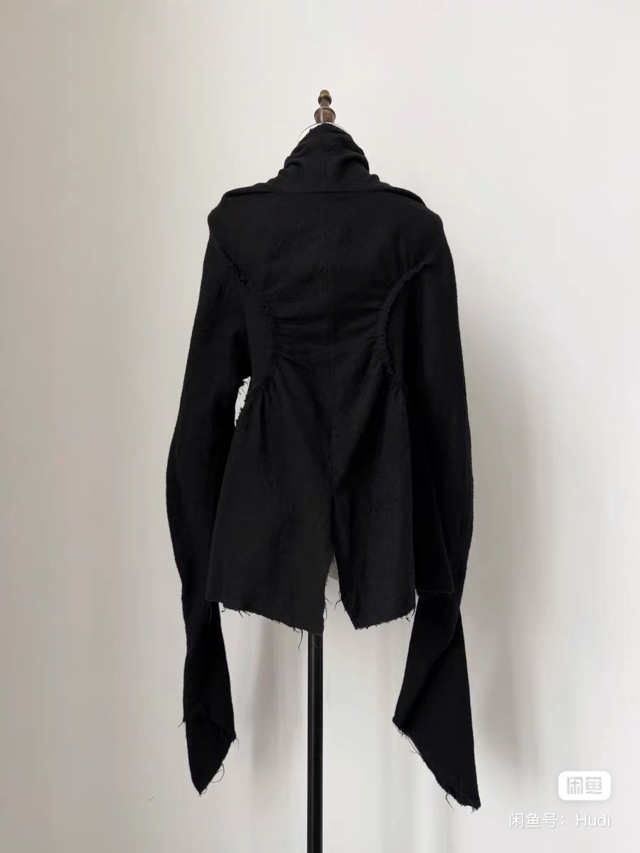 Comme des Garcons 2003 Deformed Wool Top — front