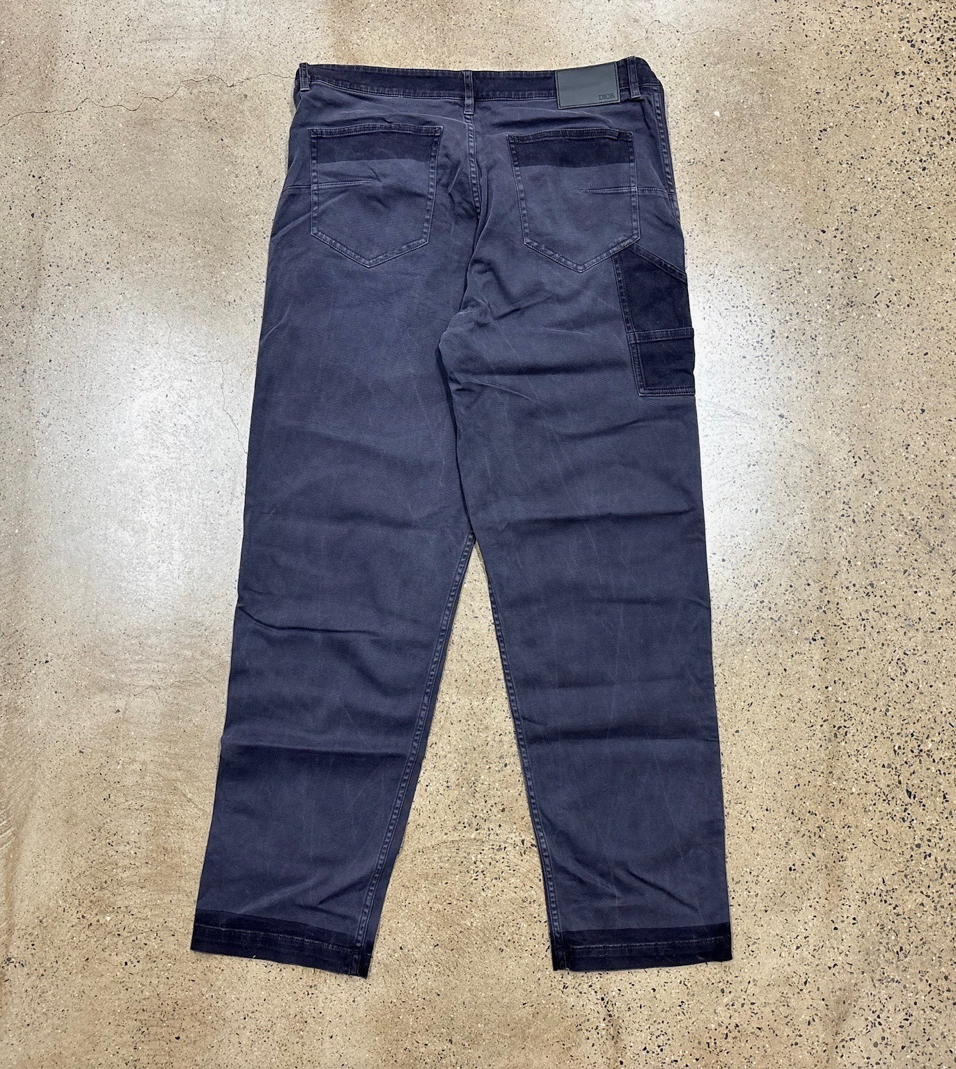 Dior Double Knee Work Pants — front