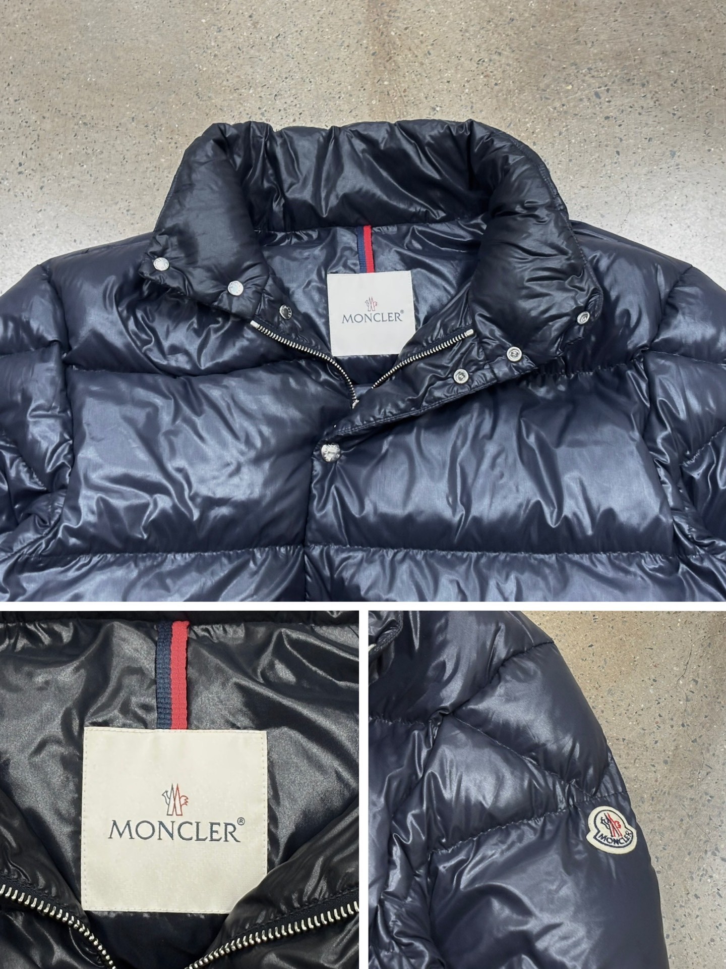 Moncler Rateau FW21 Puffer Jacket — label