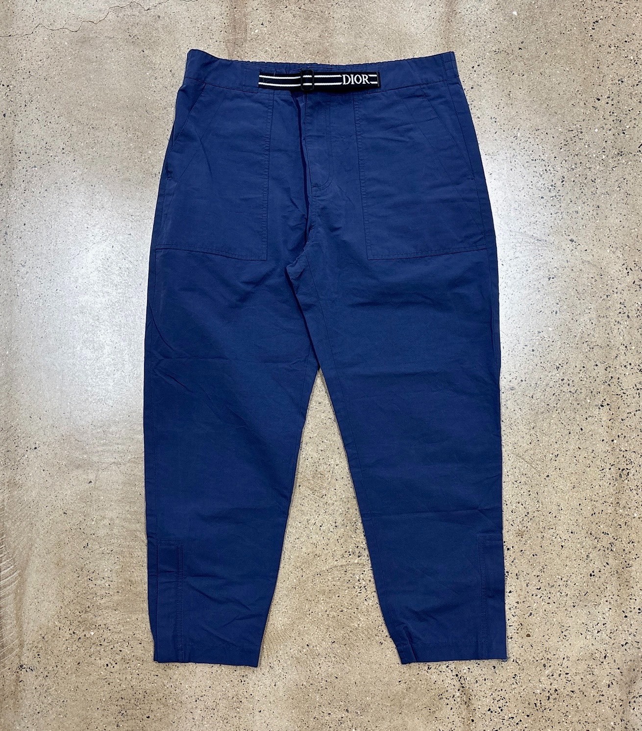 Dior Navy Blue Cargo Pants
