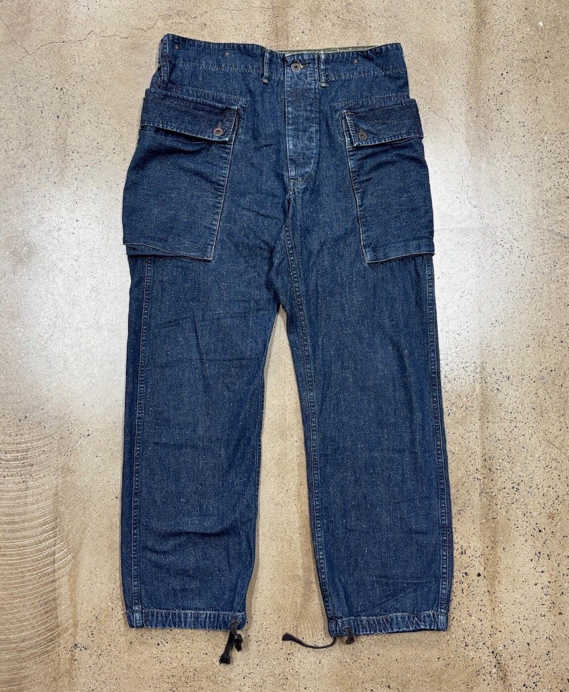 RRL Double RL P44 Denim Cargo Pants