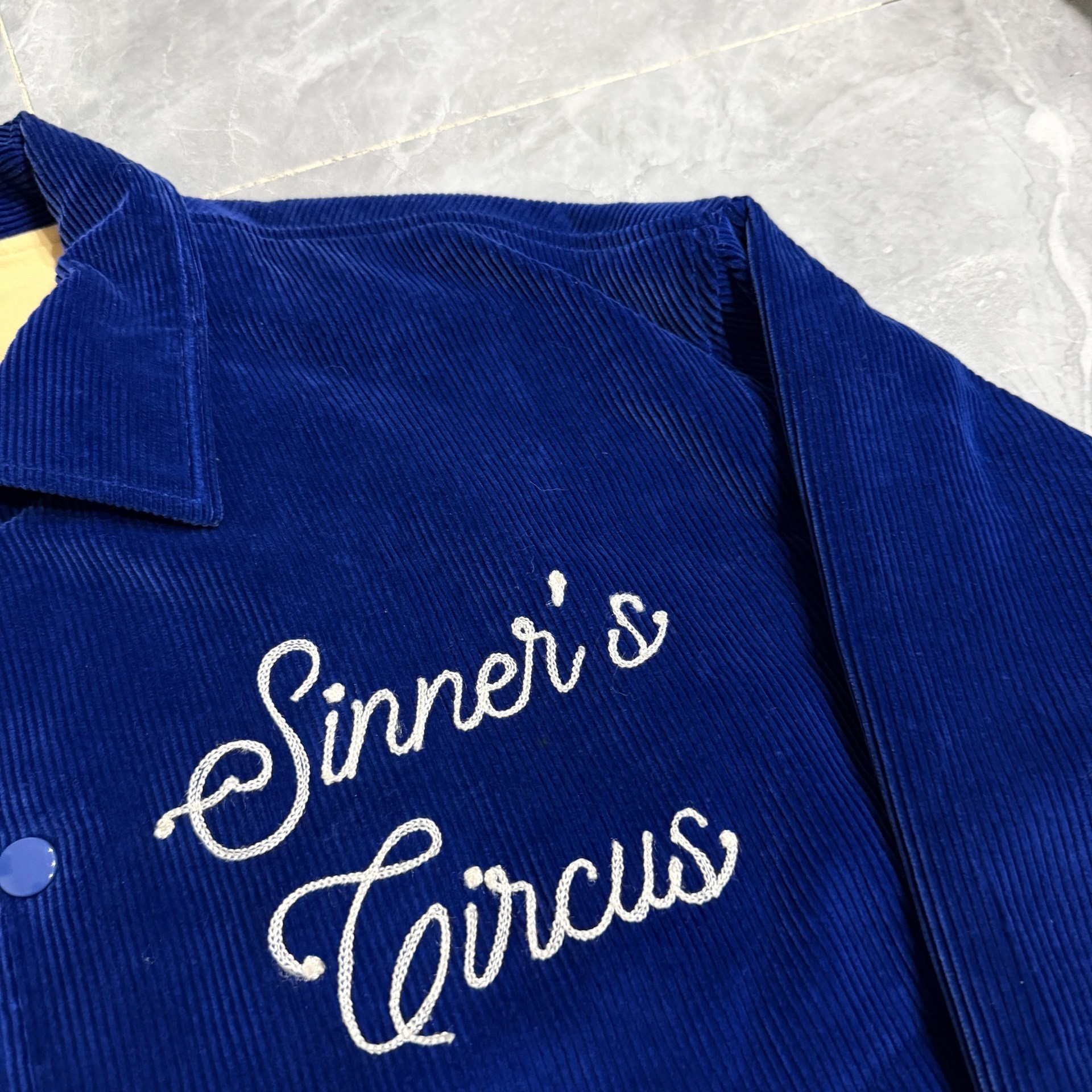 Saint Michael Limited Clown Corduroy Jacket — detail