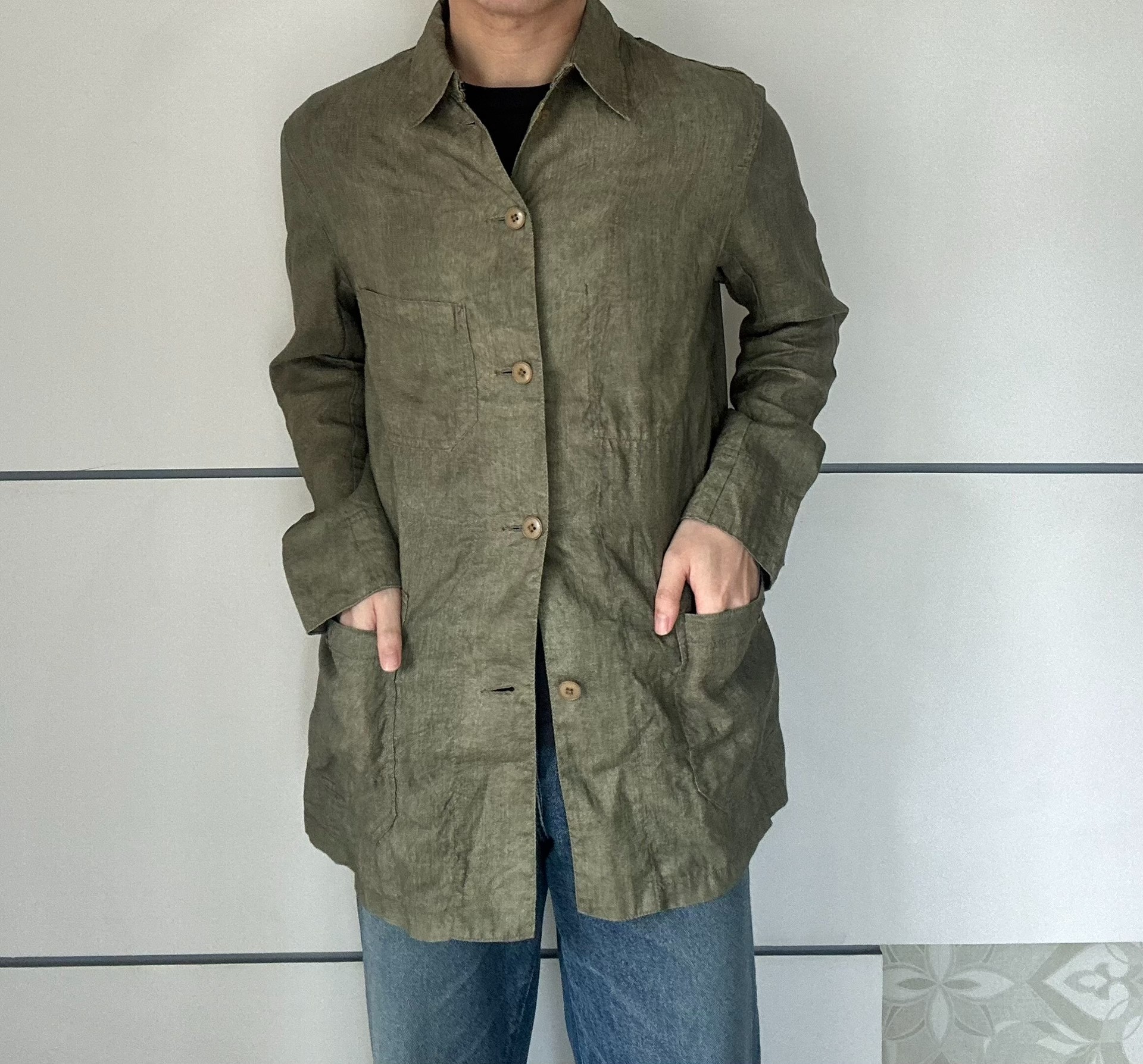 Y's Yohji Yamamoto Olive Green Jacket