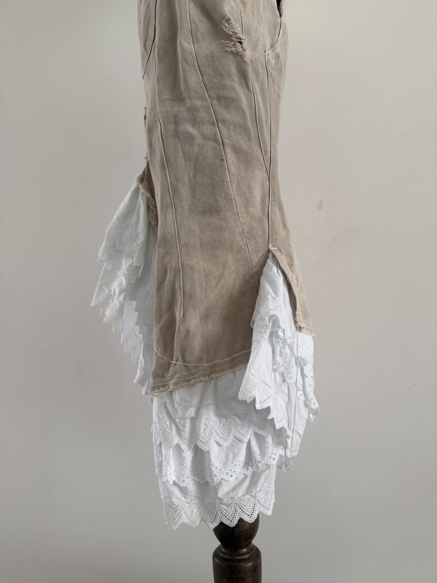 Junya Watanabe CDG 09SS Lace Skirt — front