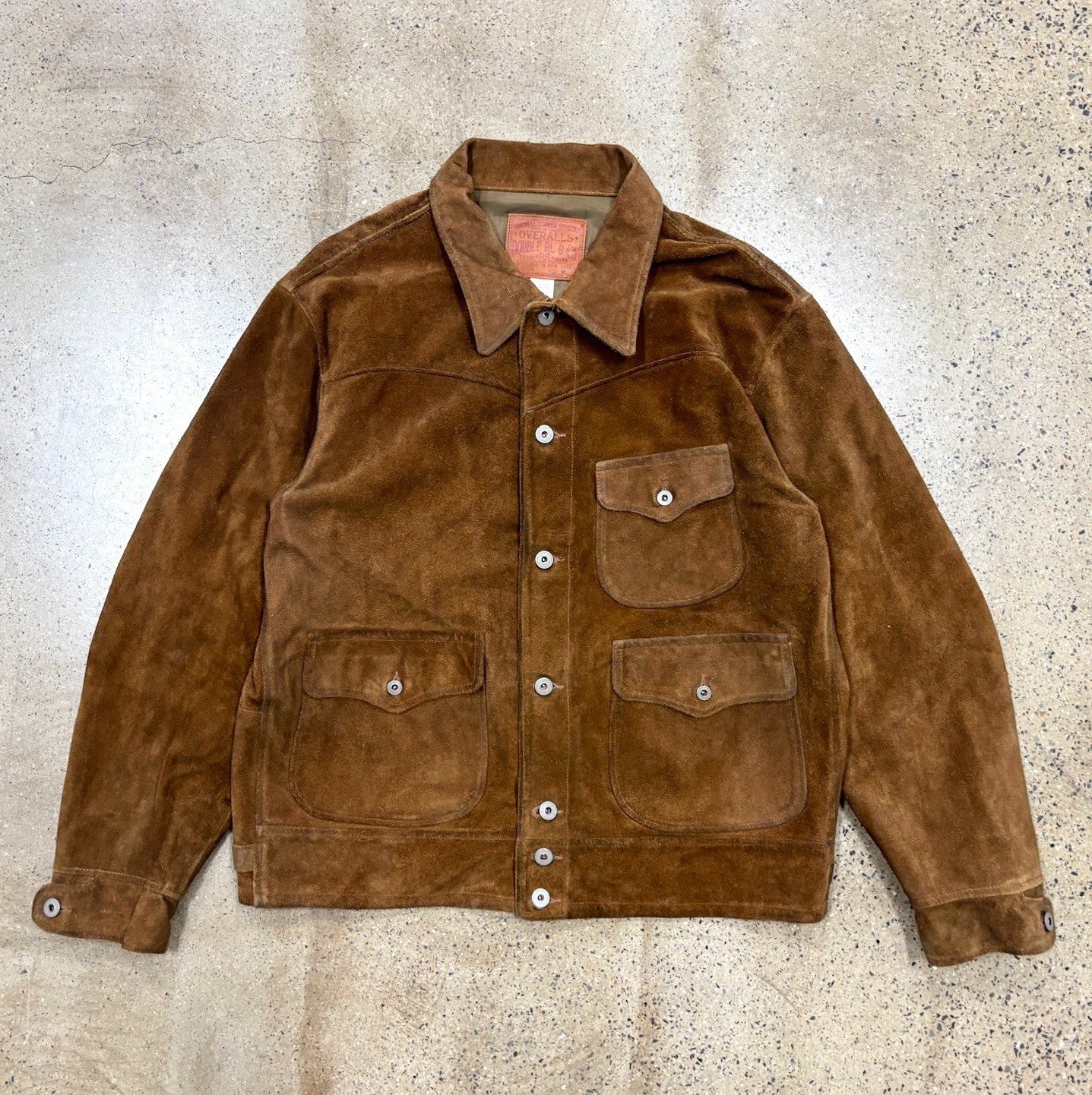 RRL Roughout Suede Jacket