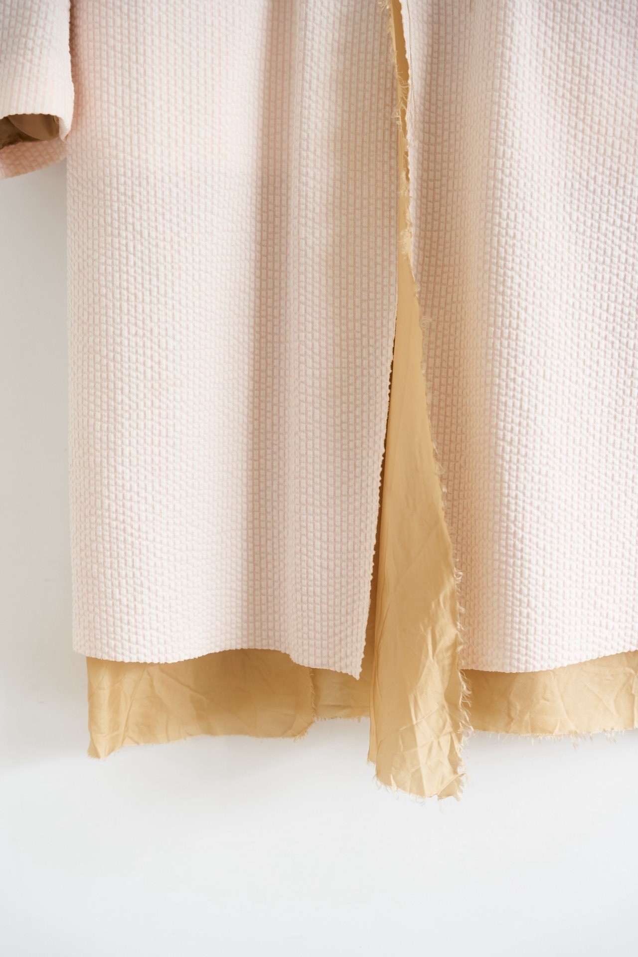 Sulvam 18ss Bubble Cotton Tear Coat — label
