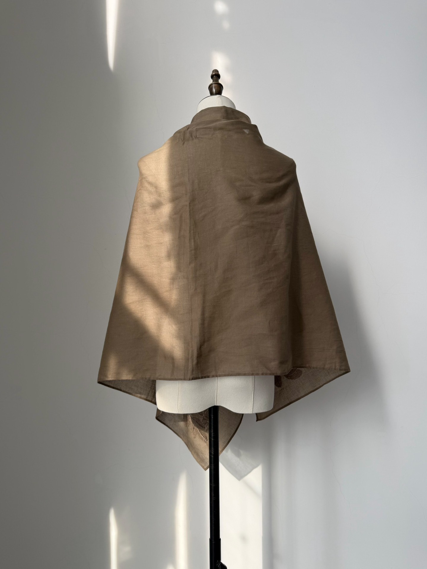 Comme des Garcons Tricot Embroidered Shawl — front