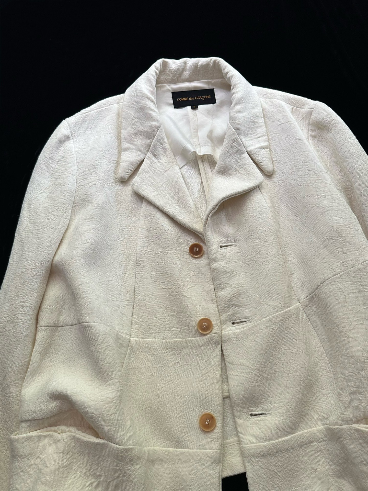 Comme des Garcons 1992 Minimalist Jacket — back