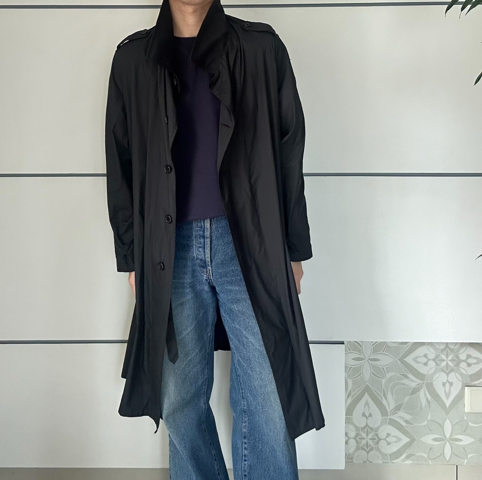 Ann Demeulemeester 04AW Coat — back