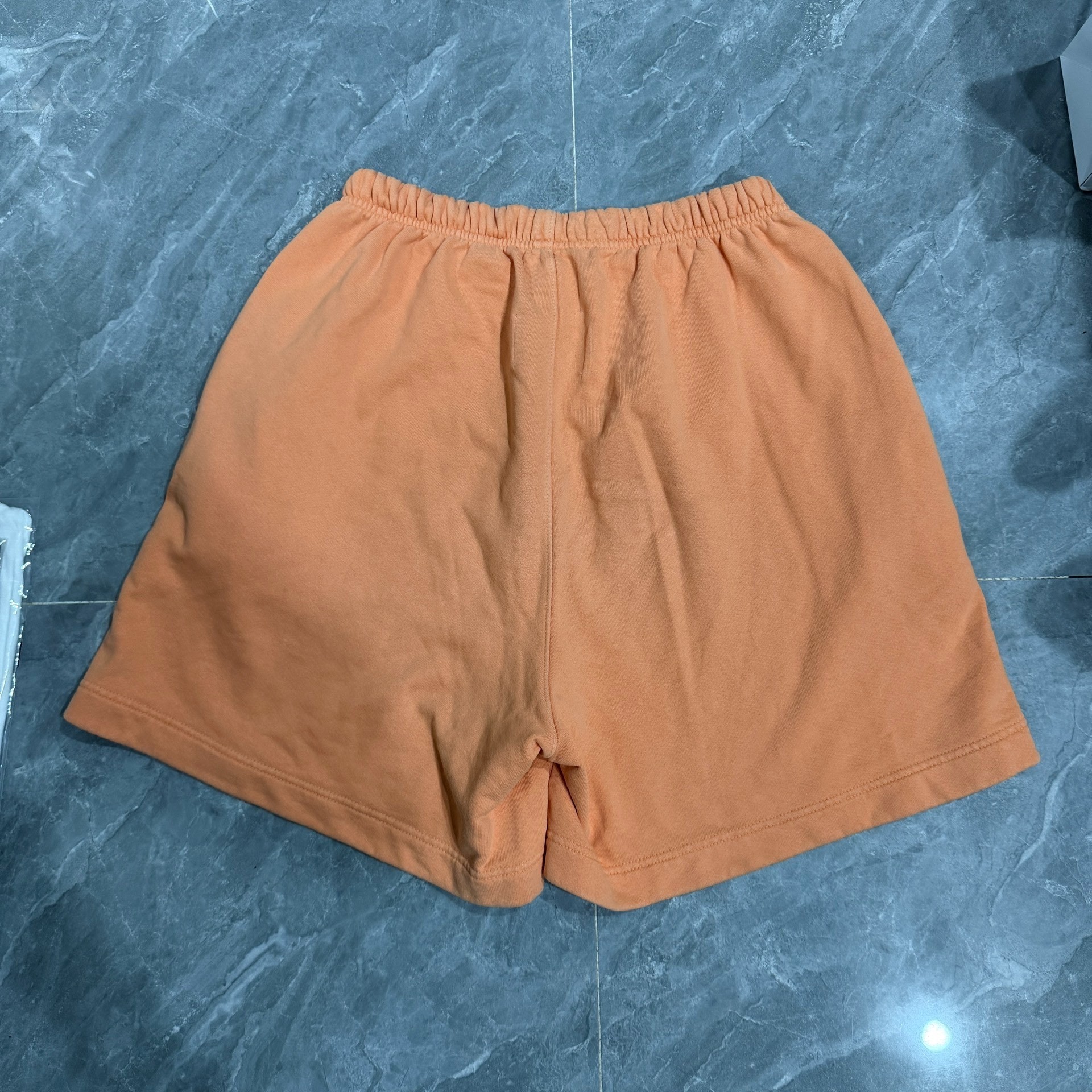Gallery Dept Orange Athletic Shorts — front