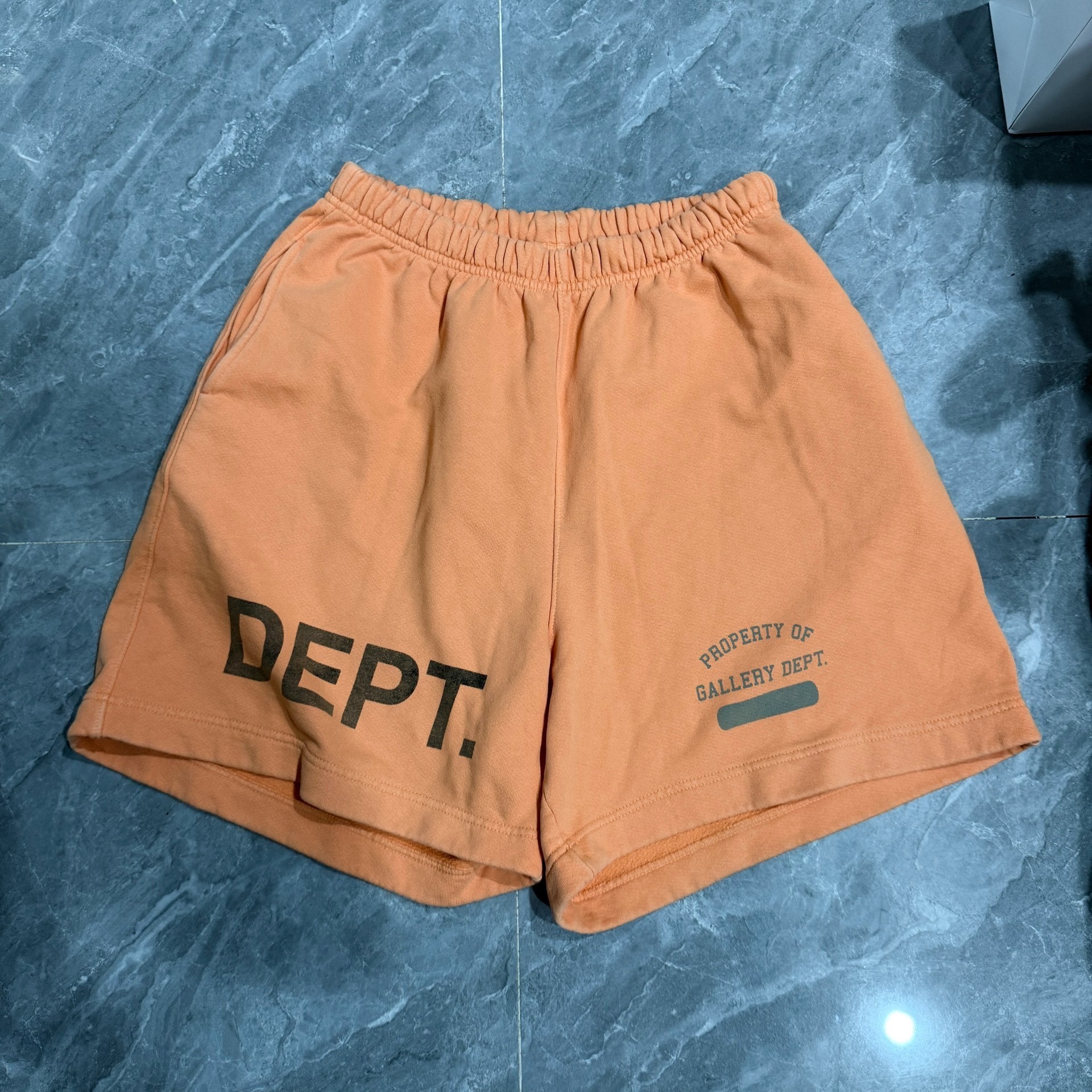 Gallery Dept Orange Athletic Shorts