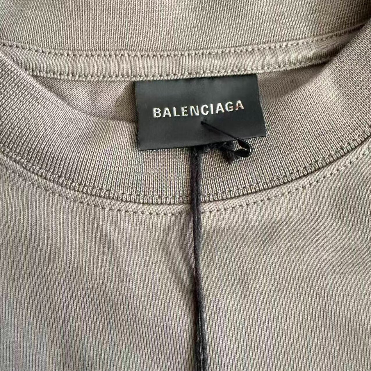 Balenciaga Tape Cola Short Sleeve Tee — detail