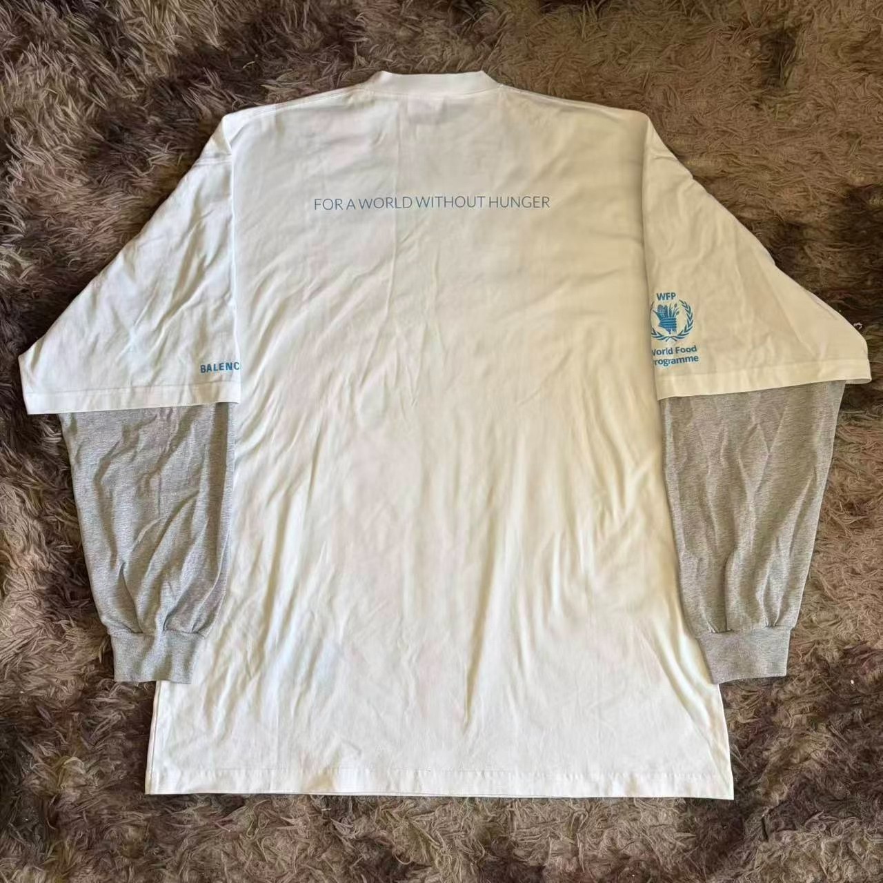 Balenciaga x WFP FW22 Long Sleeve Tee — front