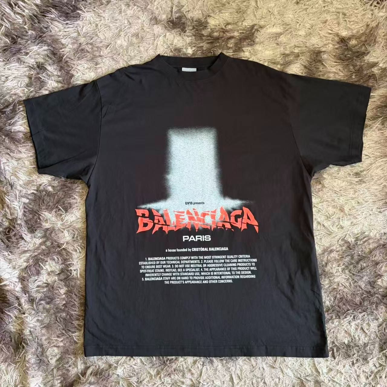 Balenciaga Graphic Short Sleeve T-Shirt