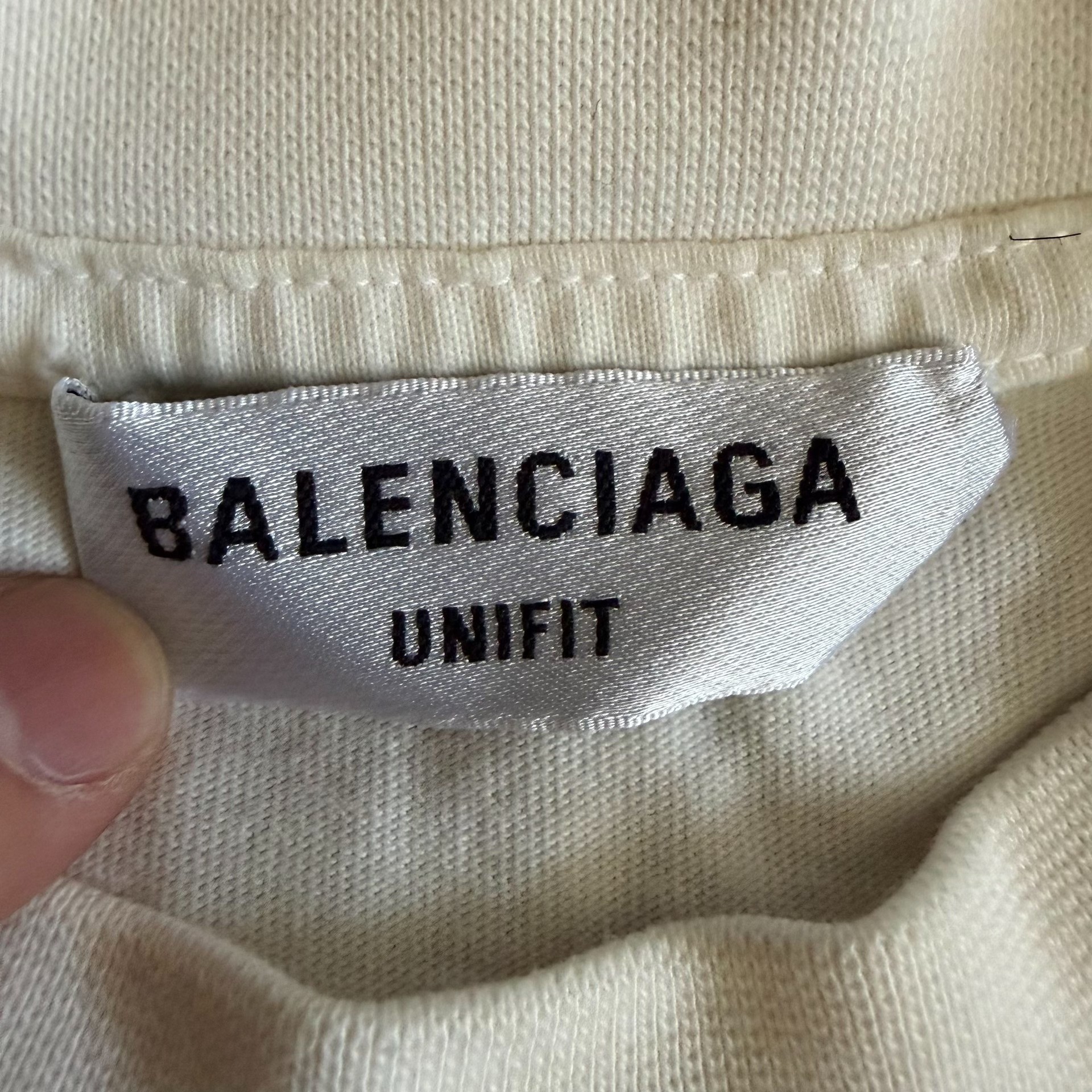 Balenciaga Apparel Rentals T-Shirt — back