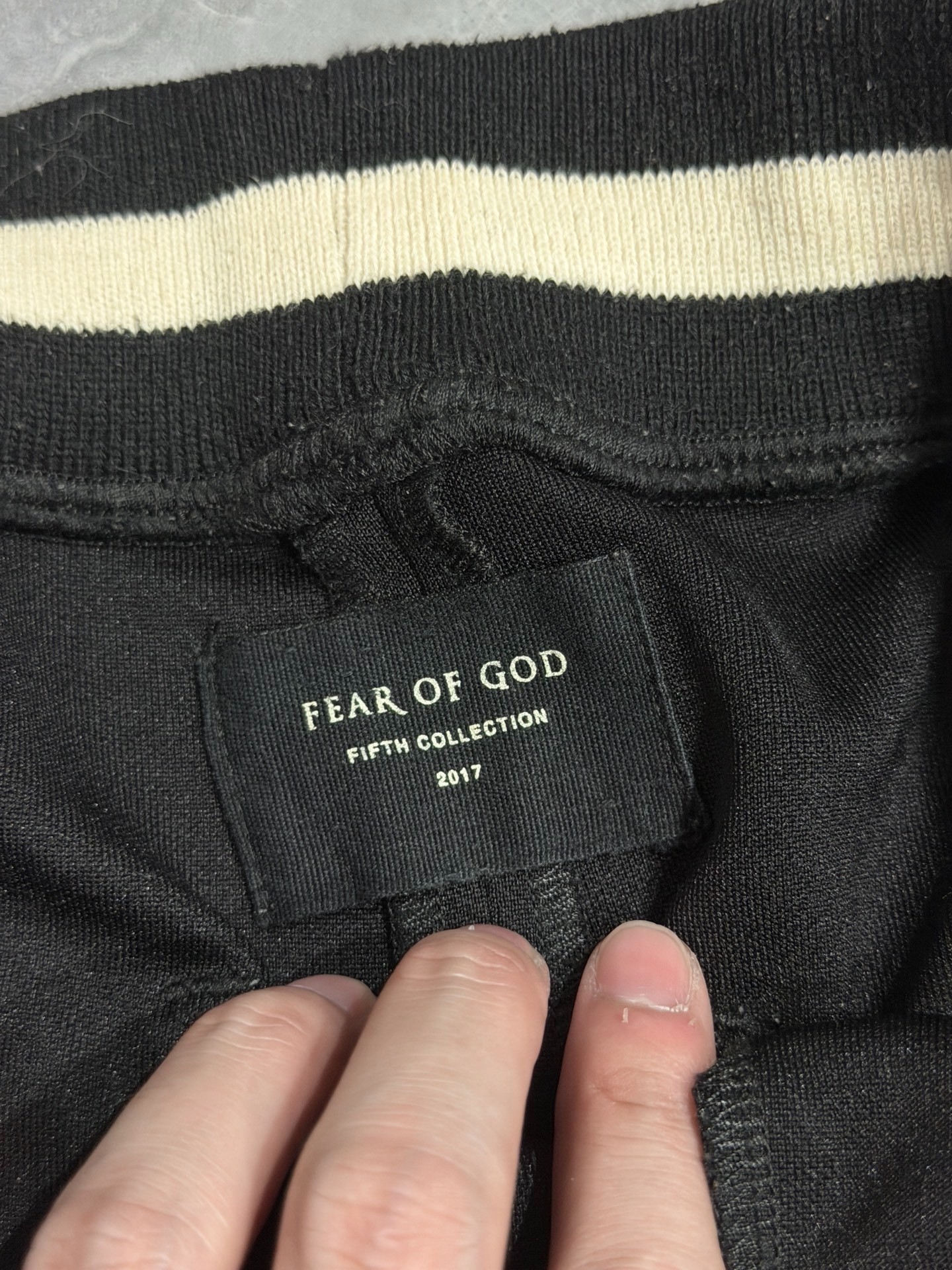 Fear of God FOG 5th Zip Pants — detail