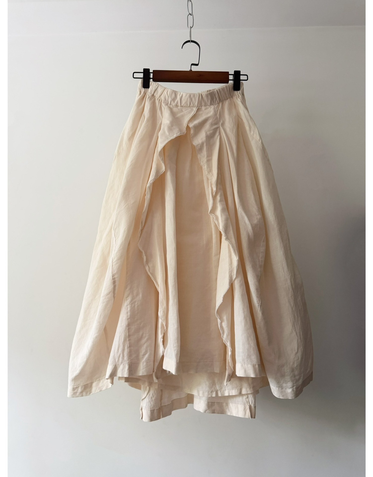 Junya Watanabe Off-White Layered Midi Skirt