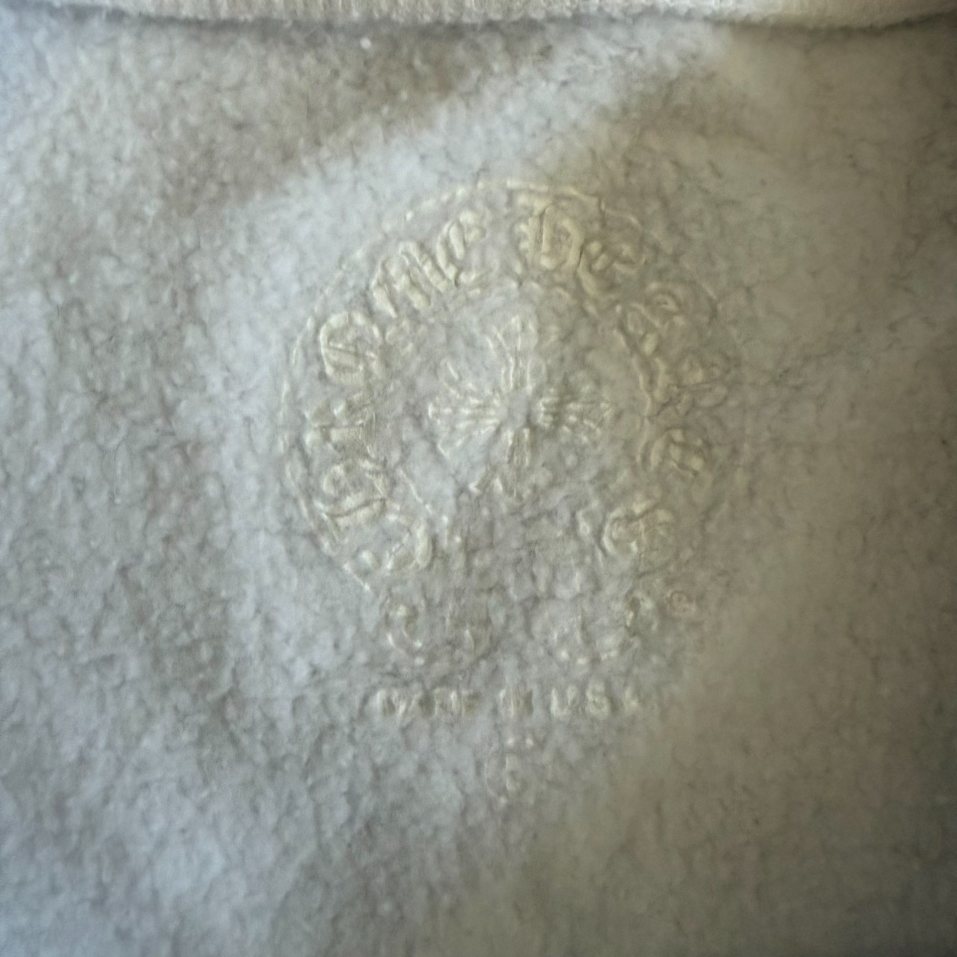 Chrome Hearts White Crewneck Sweatshirt — detail
