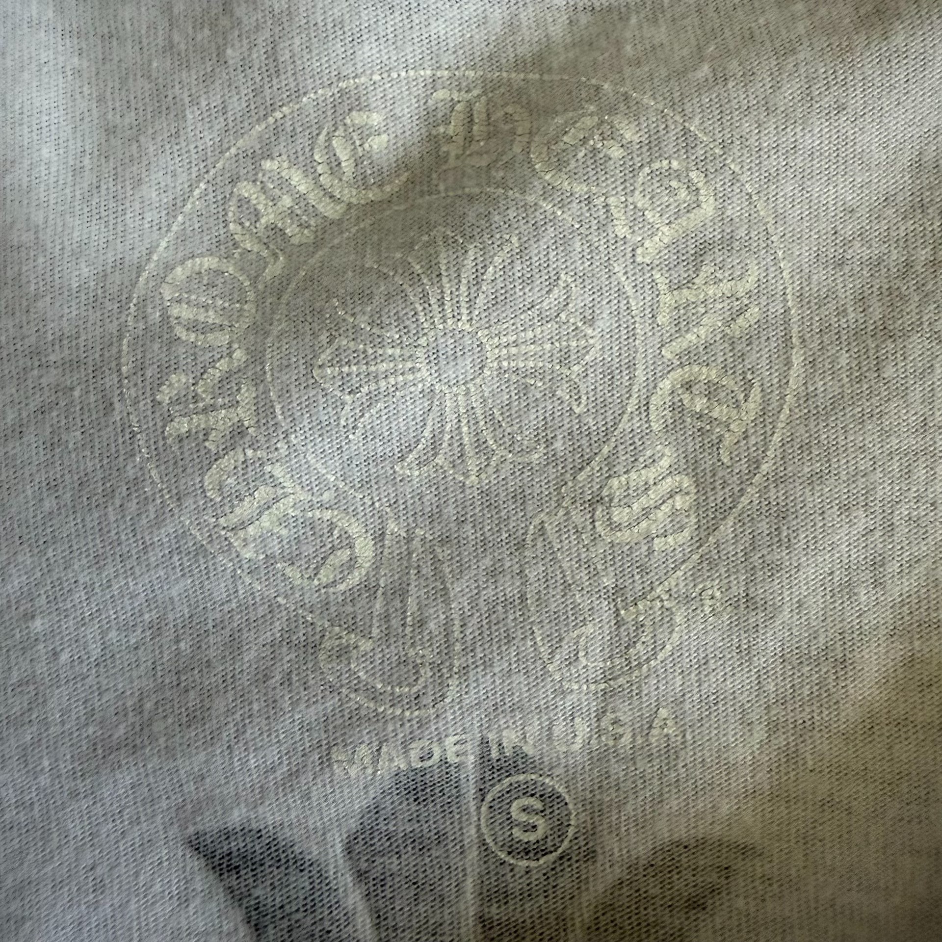 Chrome Hearts White Long-sleeve T-shirt — detail