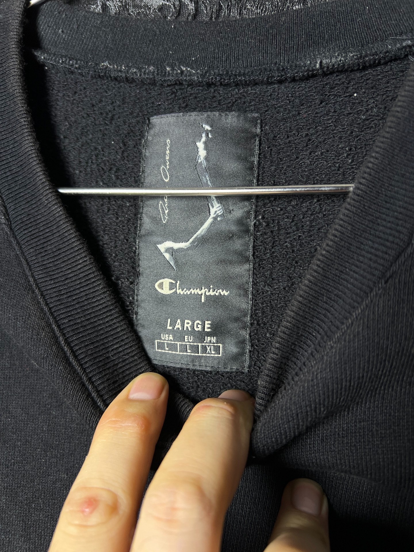 Rick Owens 21SS Champion Bodysuit — back