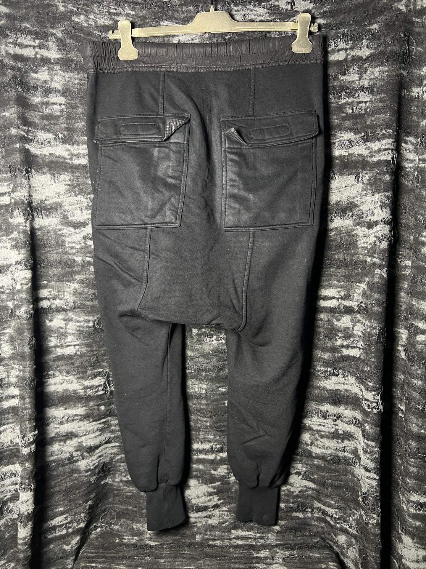 Rick Owens 16FW Drop-Crotch Pants — detail