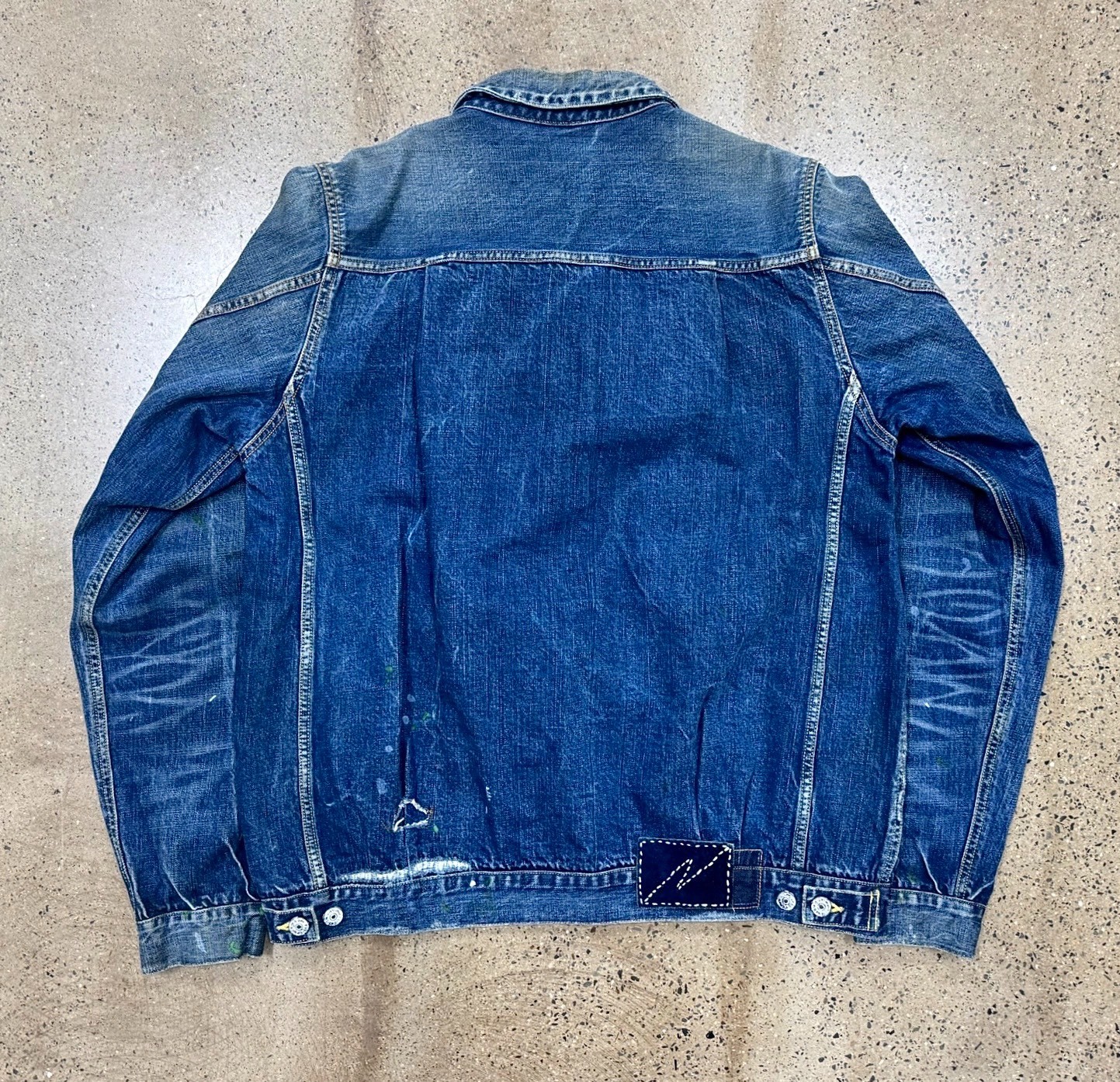 Visvim 19SS 101 Jumbo Denim Jacket — front