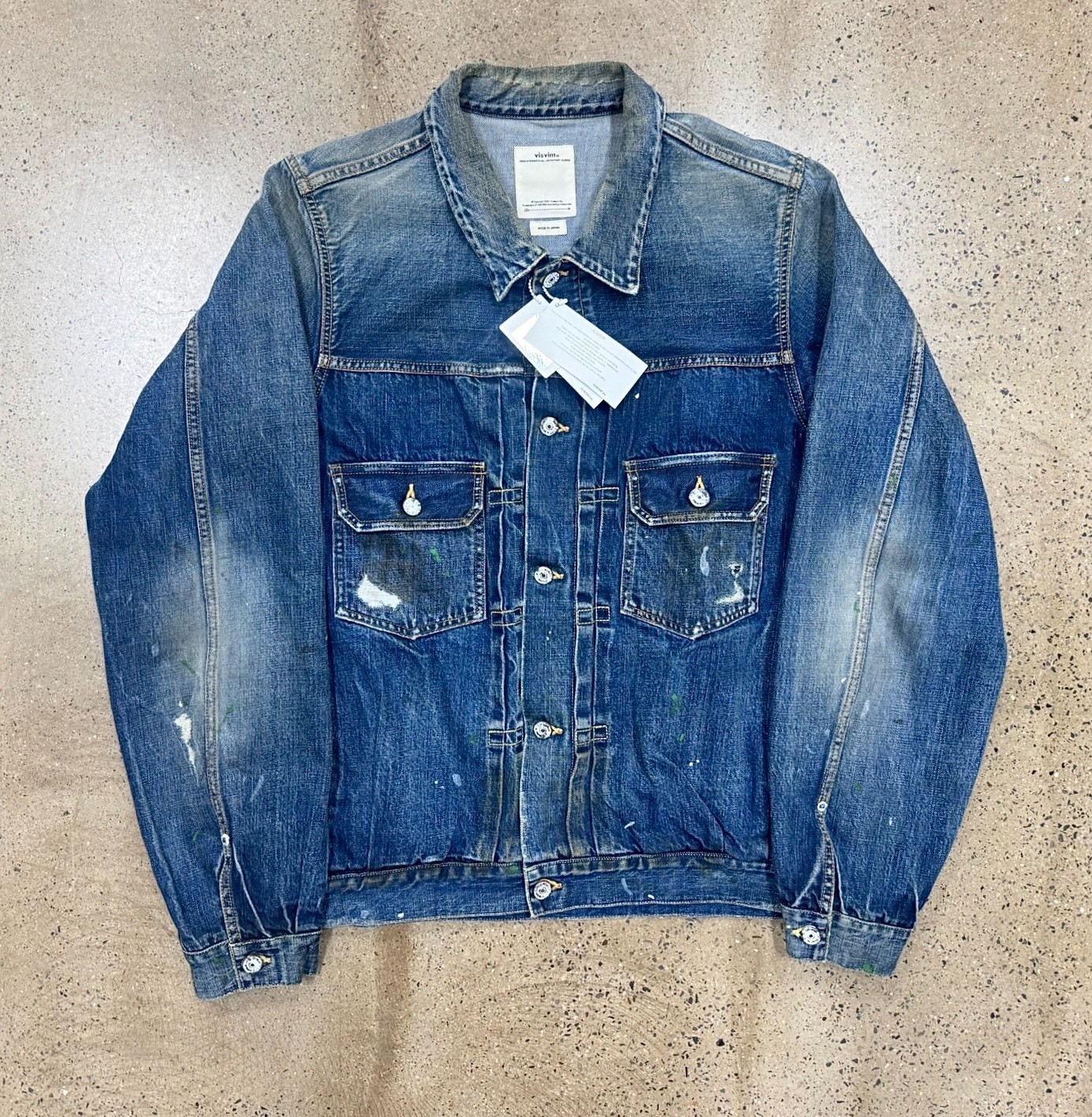 Visvim 19SS 101 Jumbo Denim Jacket