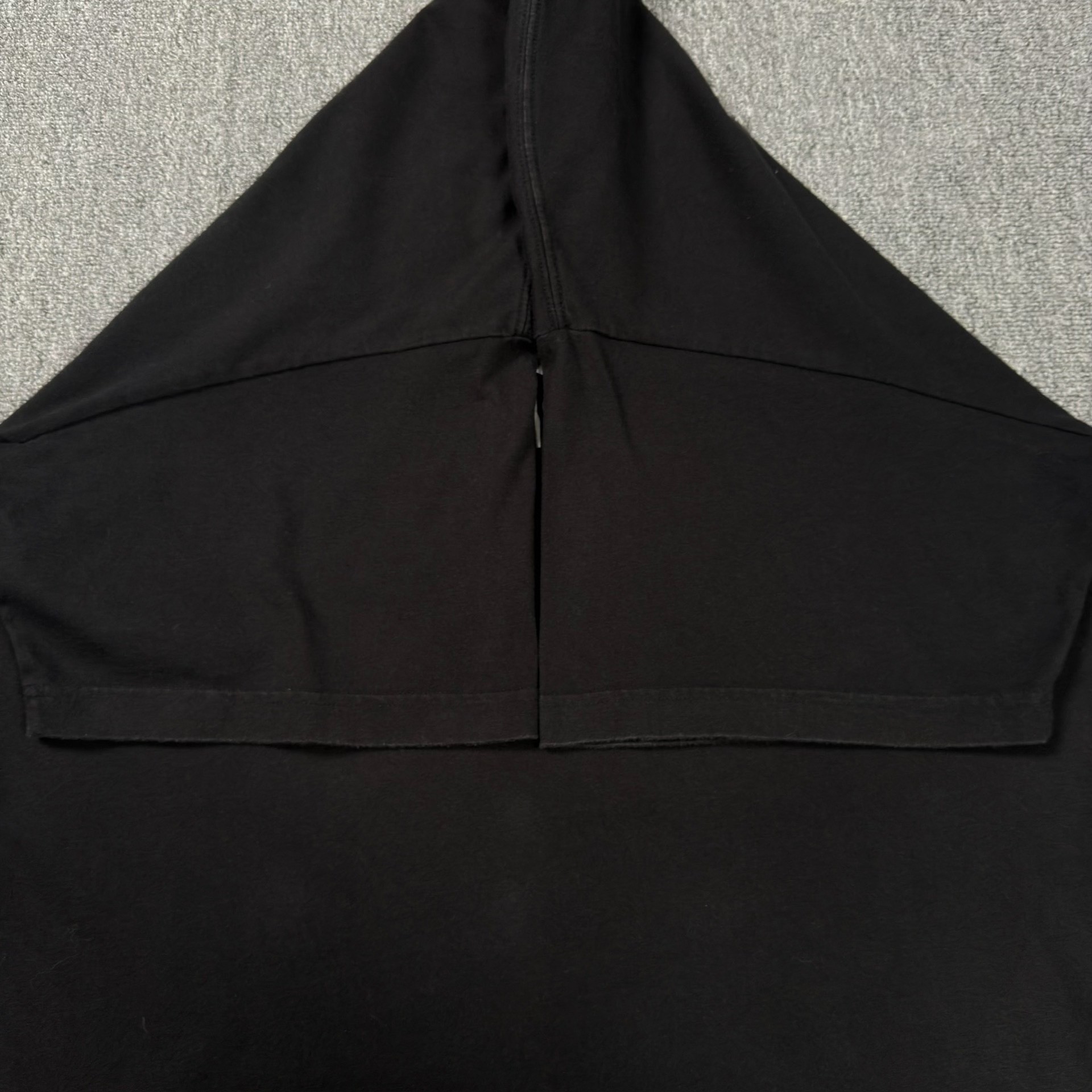Balenciaga Black Short Sleeve T-Shirt — back